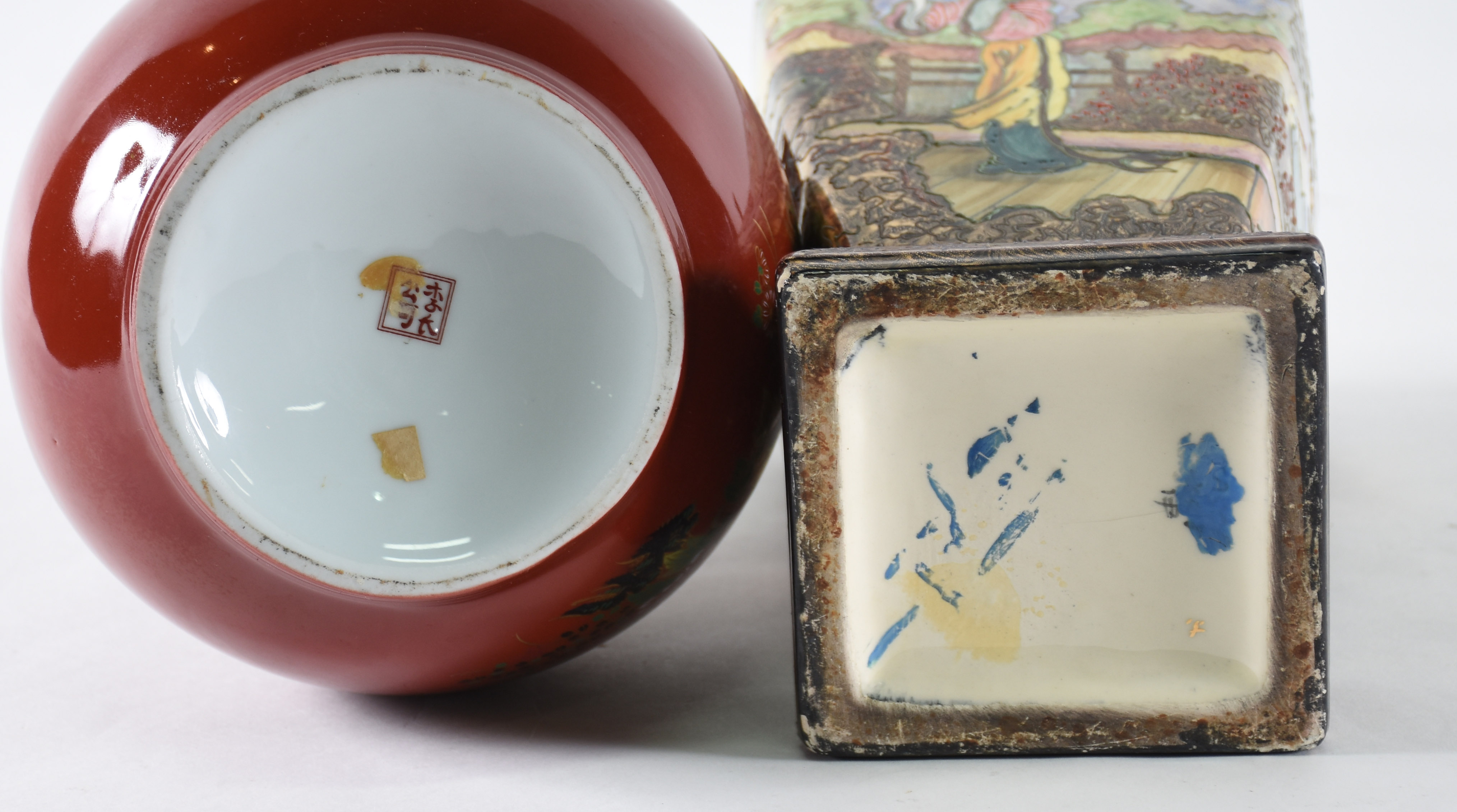Dois vasos de porcelana oriental - foto 4 de 4