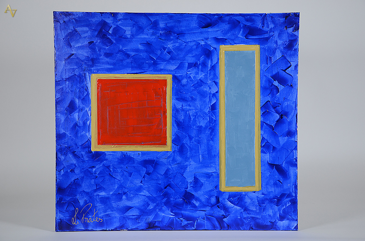LUCIA PRATES - Abstrato - ost - 90 x 100 - foto 1 de 4