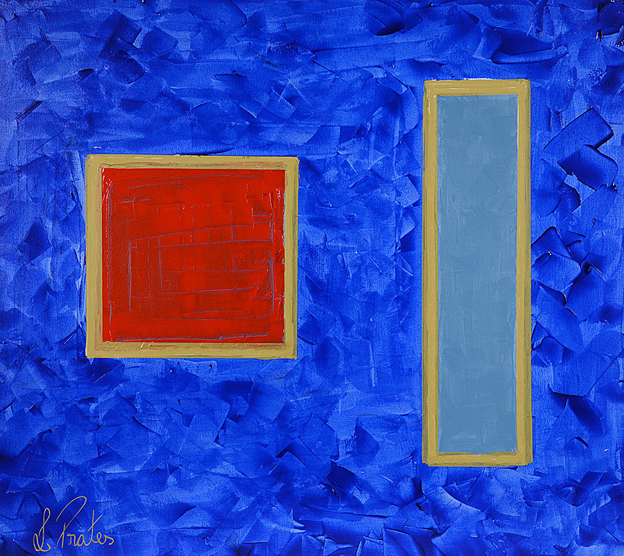 LUCIA PRATES - Abstrato - ost - 90 x 100 - foto 2 de 4