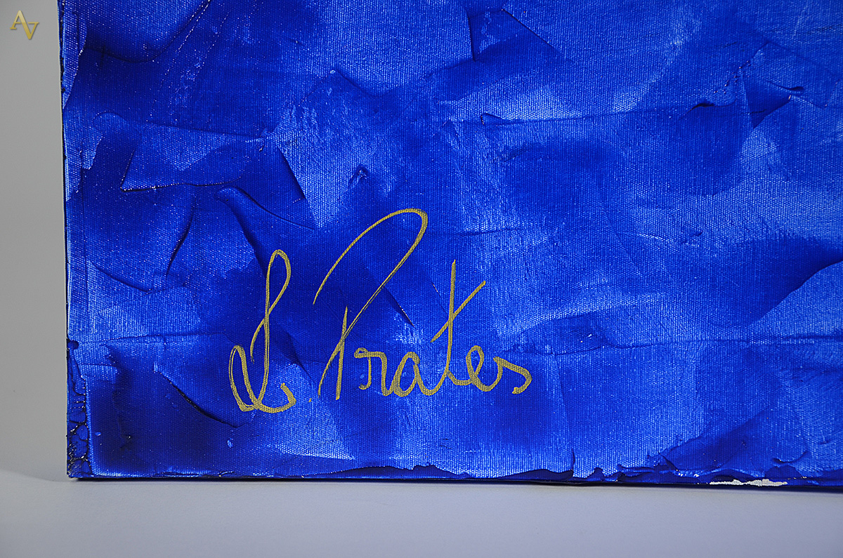 LUCIA PRATES - Abstrato - ost - 90 x 100 - foto 3 de 4
