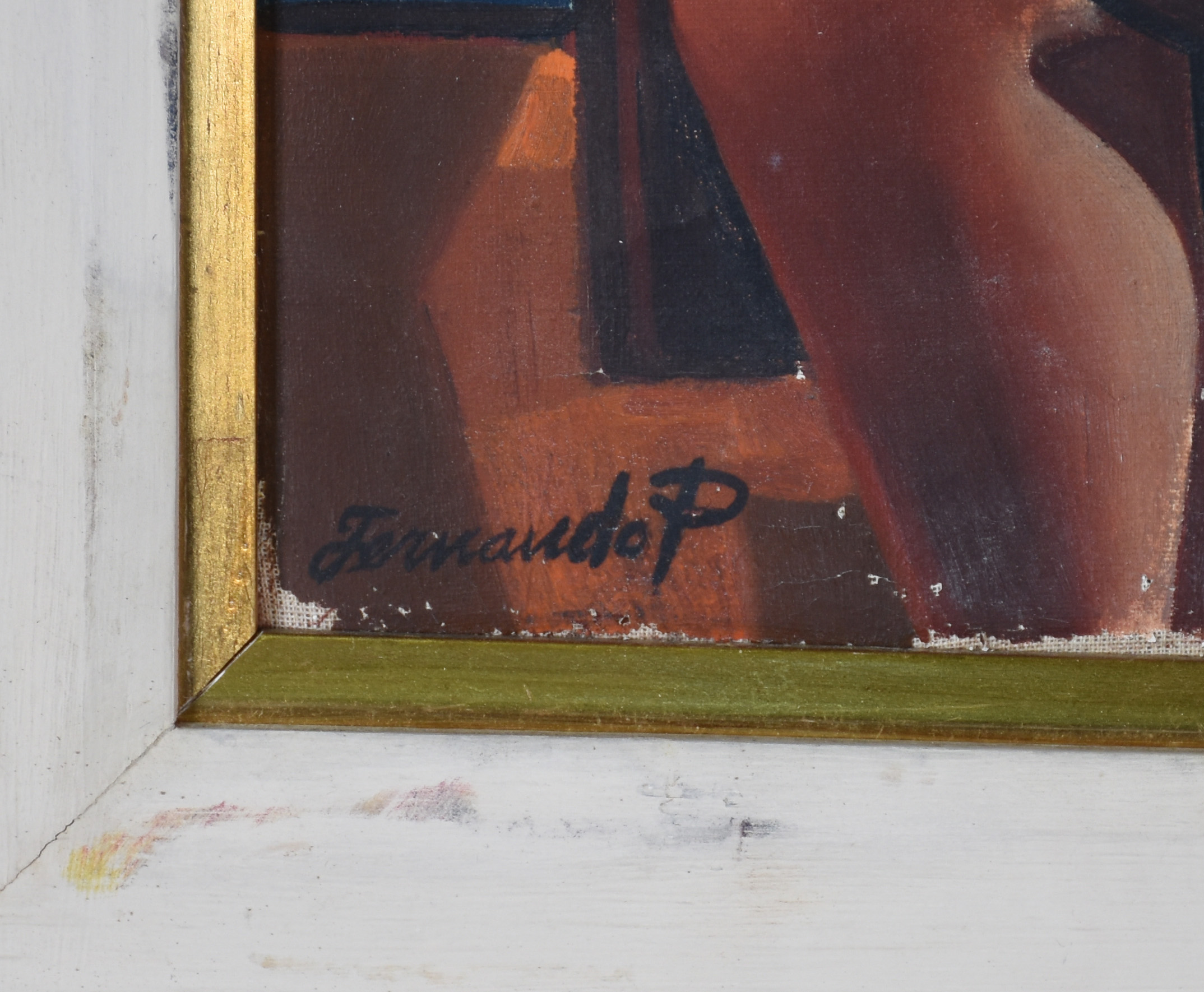 Fernando P. (1917-2005), Mulher na cadeira - foto 2 de 3