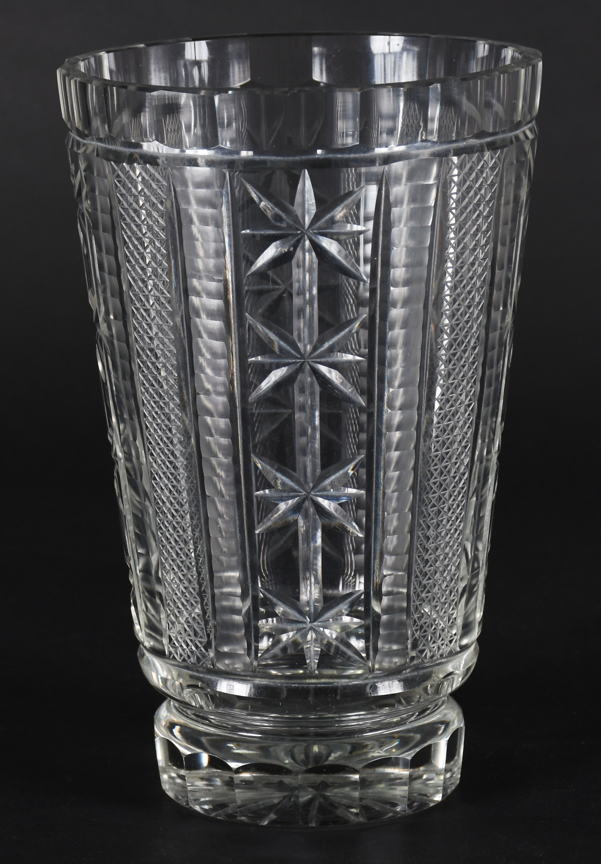 Vaso de cristal Tcheco - foto 1 de 4