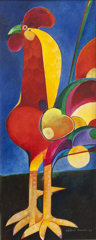 Aldemir Martins (1922-2006), Galo - foto 2 de 4