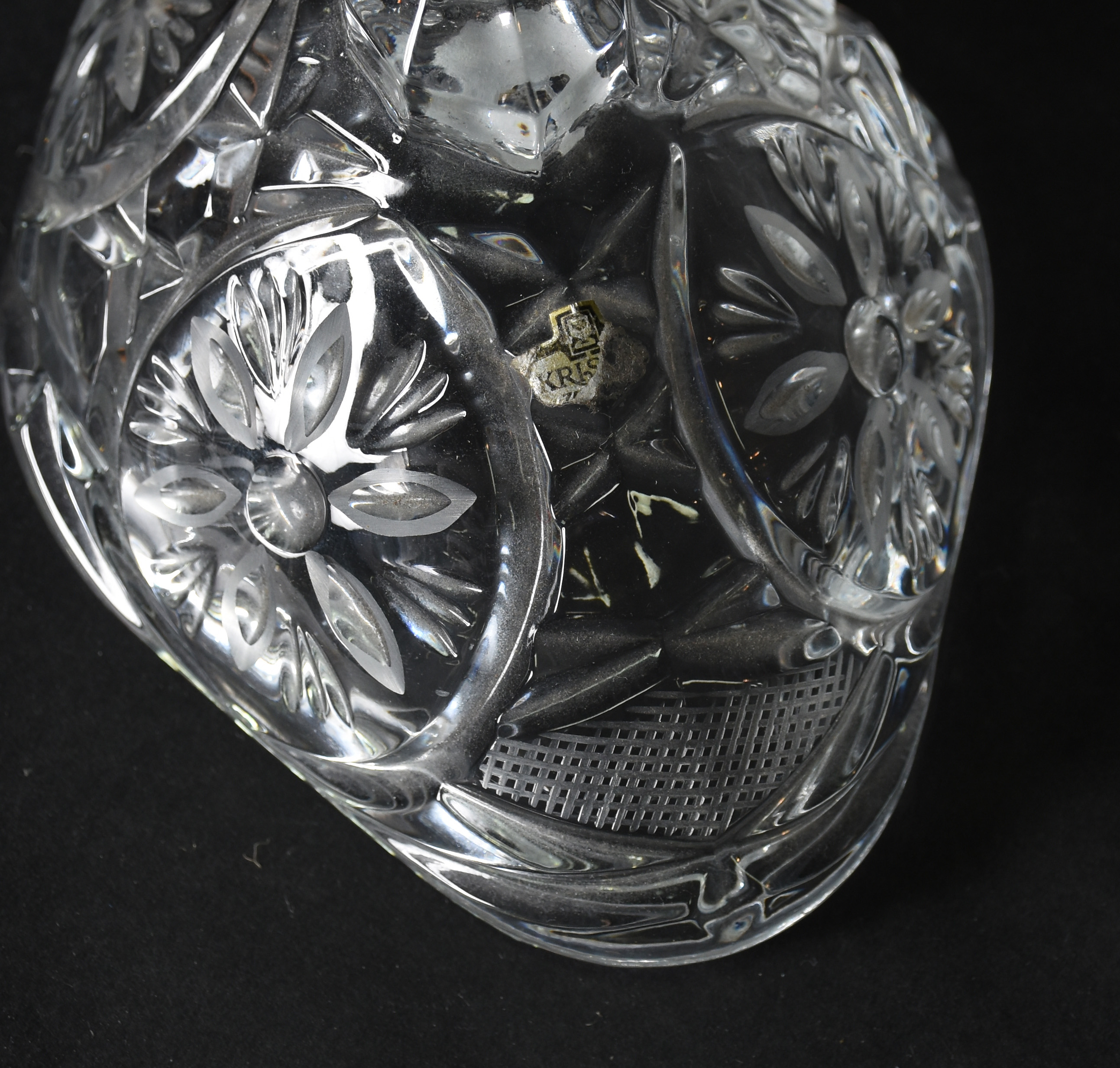 Duas compoteiras de cristal lapidado. - foto 4 de 4