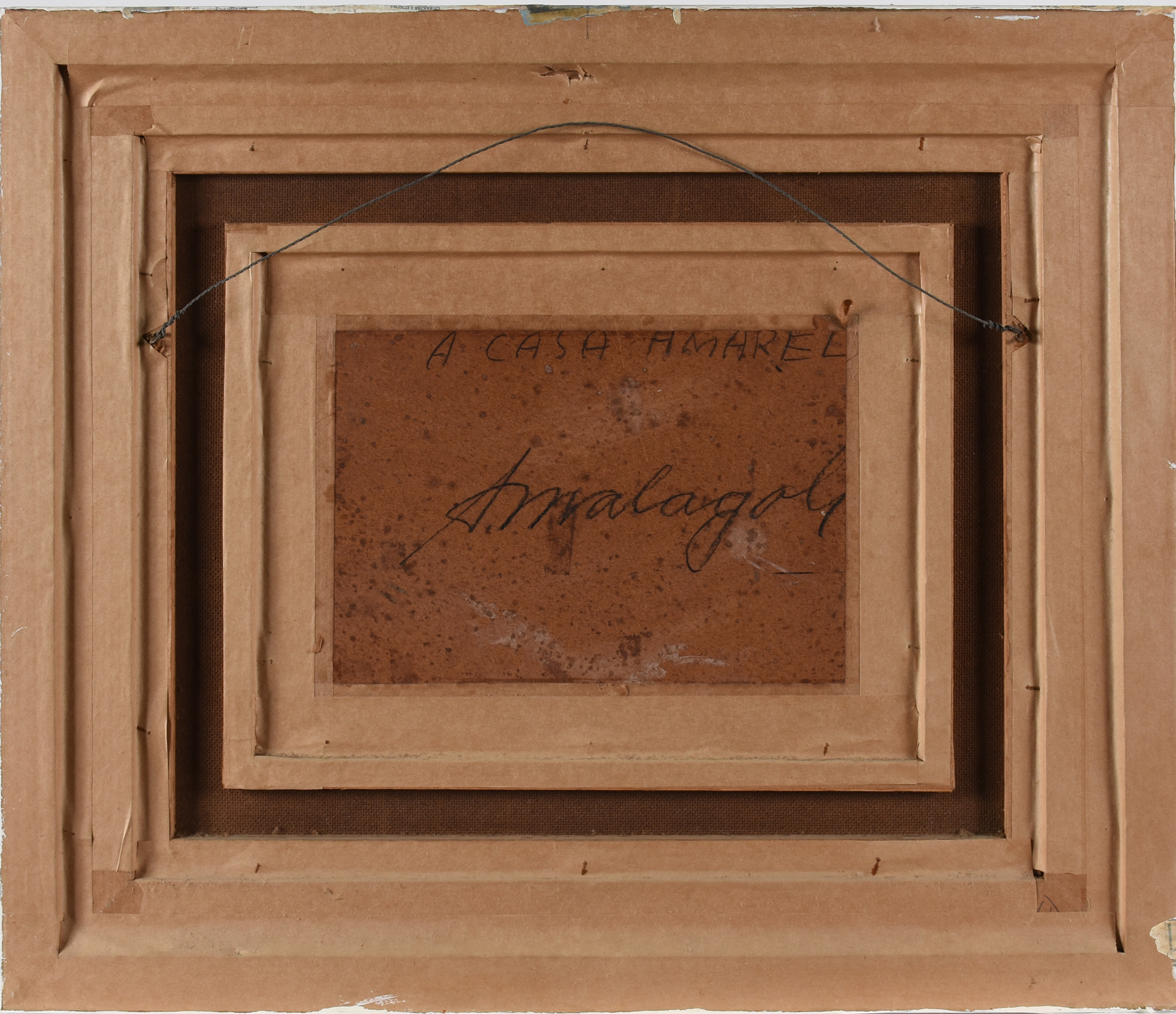 Ado Malagoli (1906-1994), A casa amarela - foto 3 de 3