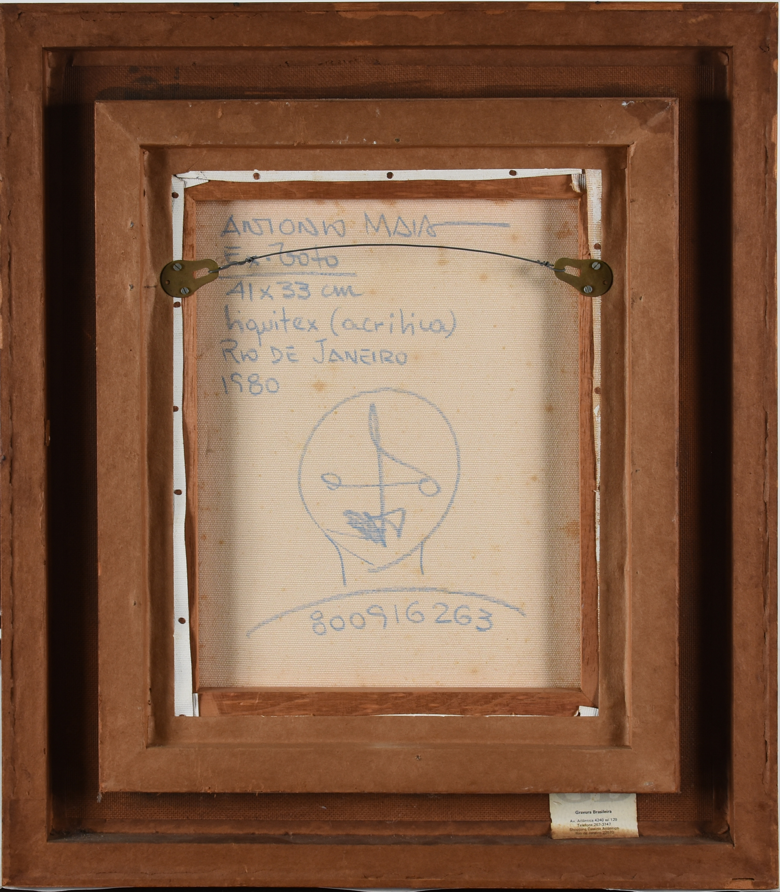 Antonio Maia (1928-2008), Ex voto - foto 3 de 3