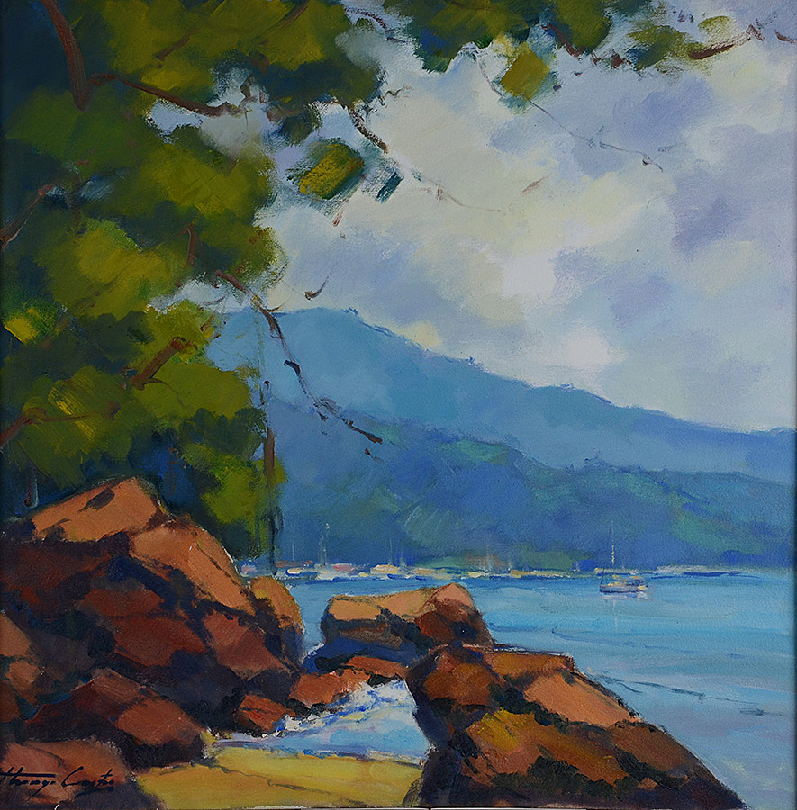 THIAGO CASTRO - Ilha Grande - ost - 80 x 80 - foto 2 de 4