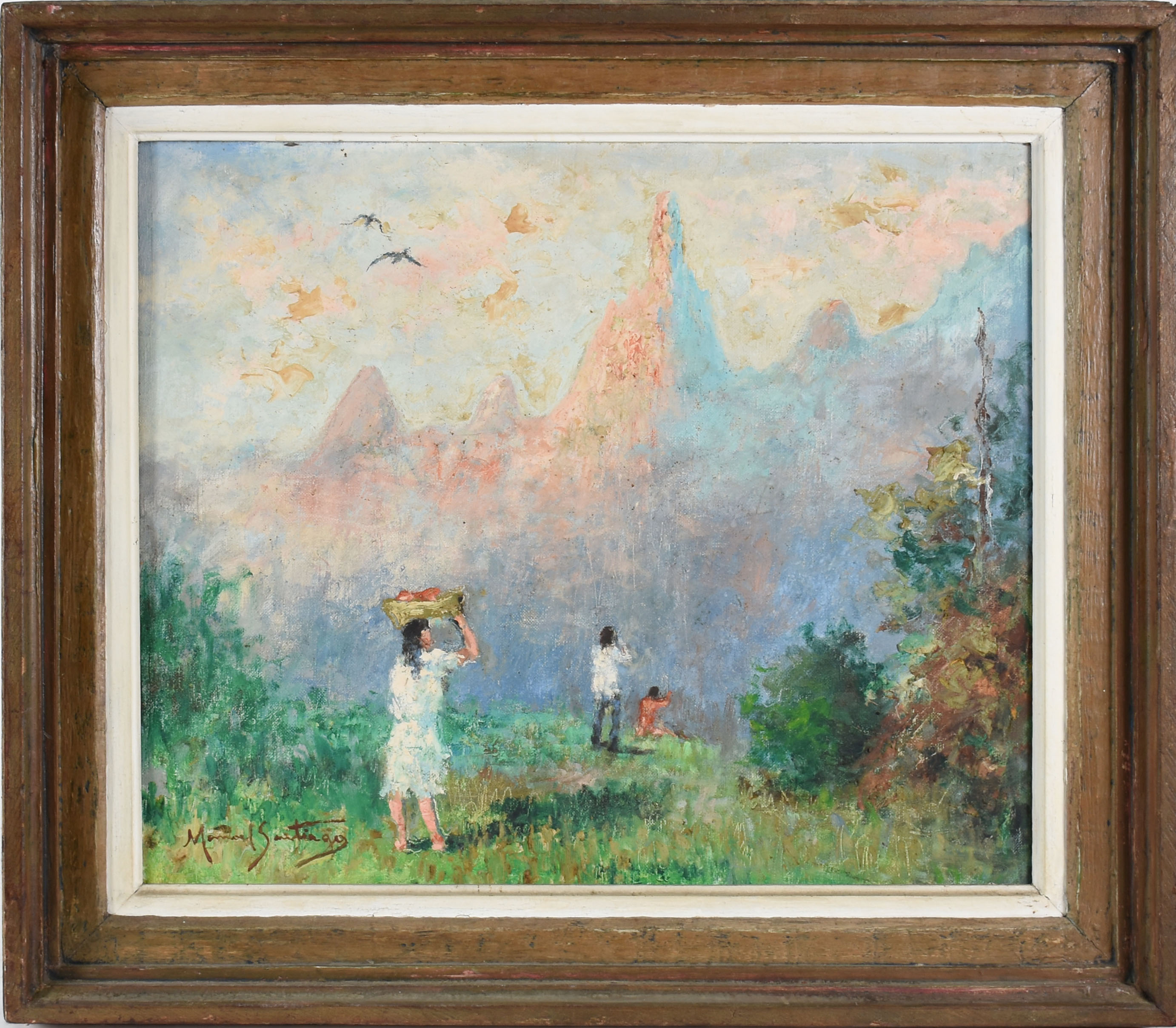 Manoel Santiago (1897-1987), Figuras em Teresópolis - foto 1 de 3
