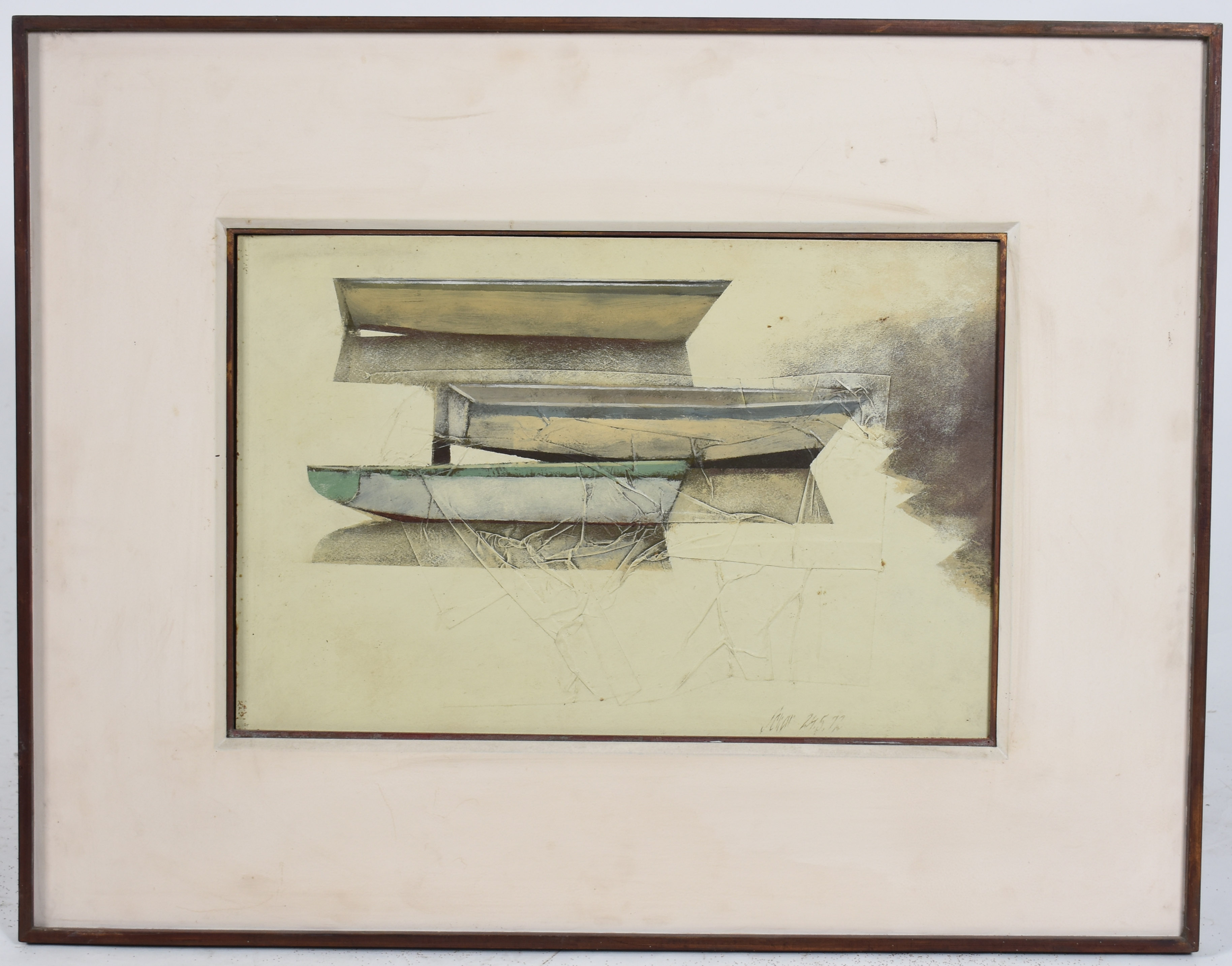 Carlos Scliar (1920-2001), Barcos - datado 1972 - foto 1 de 3