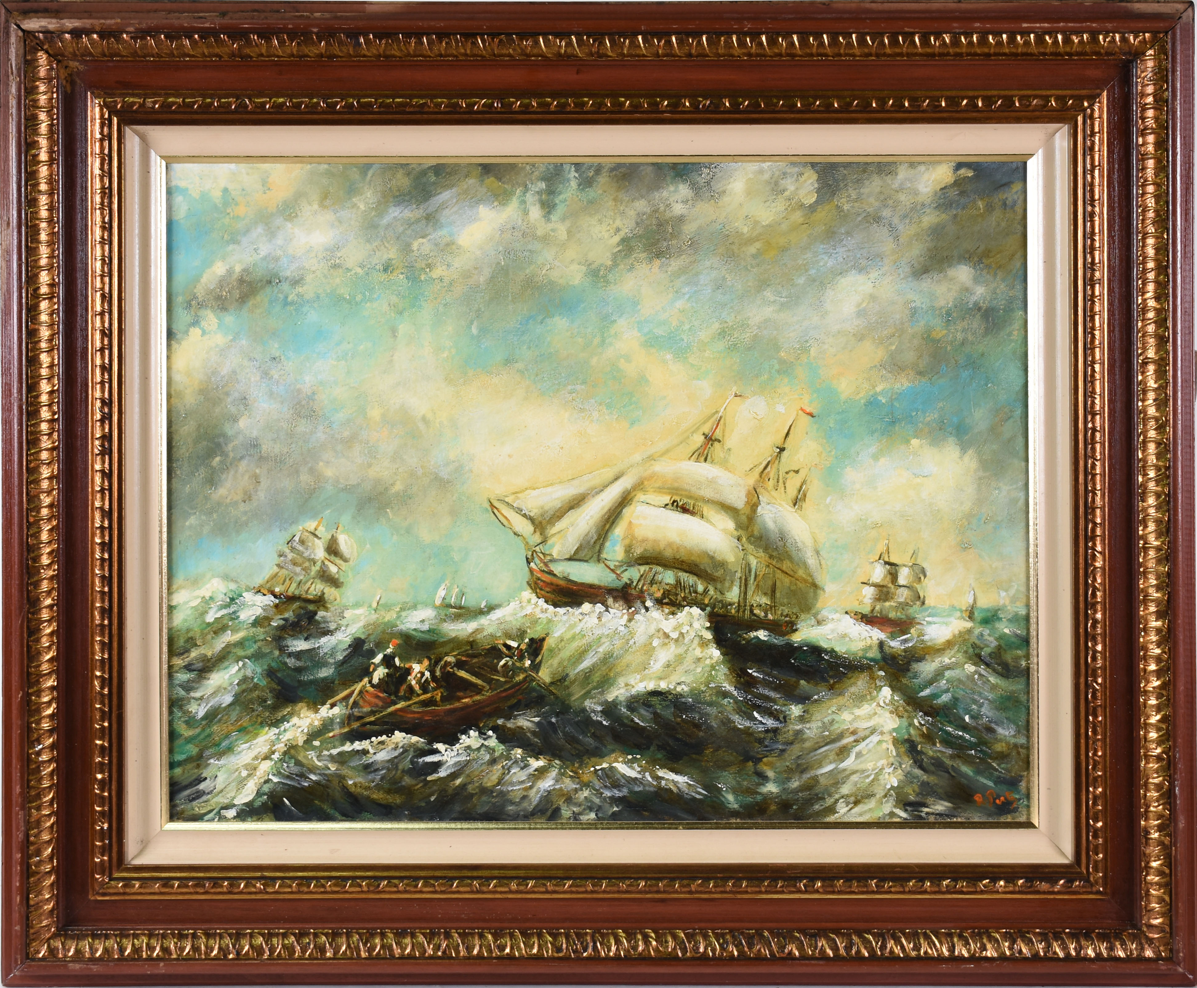 Navires dans la tempete - foto 1 de 3