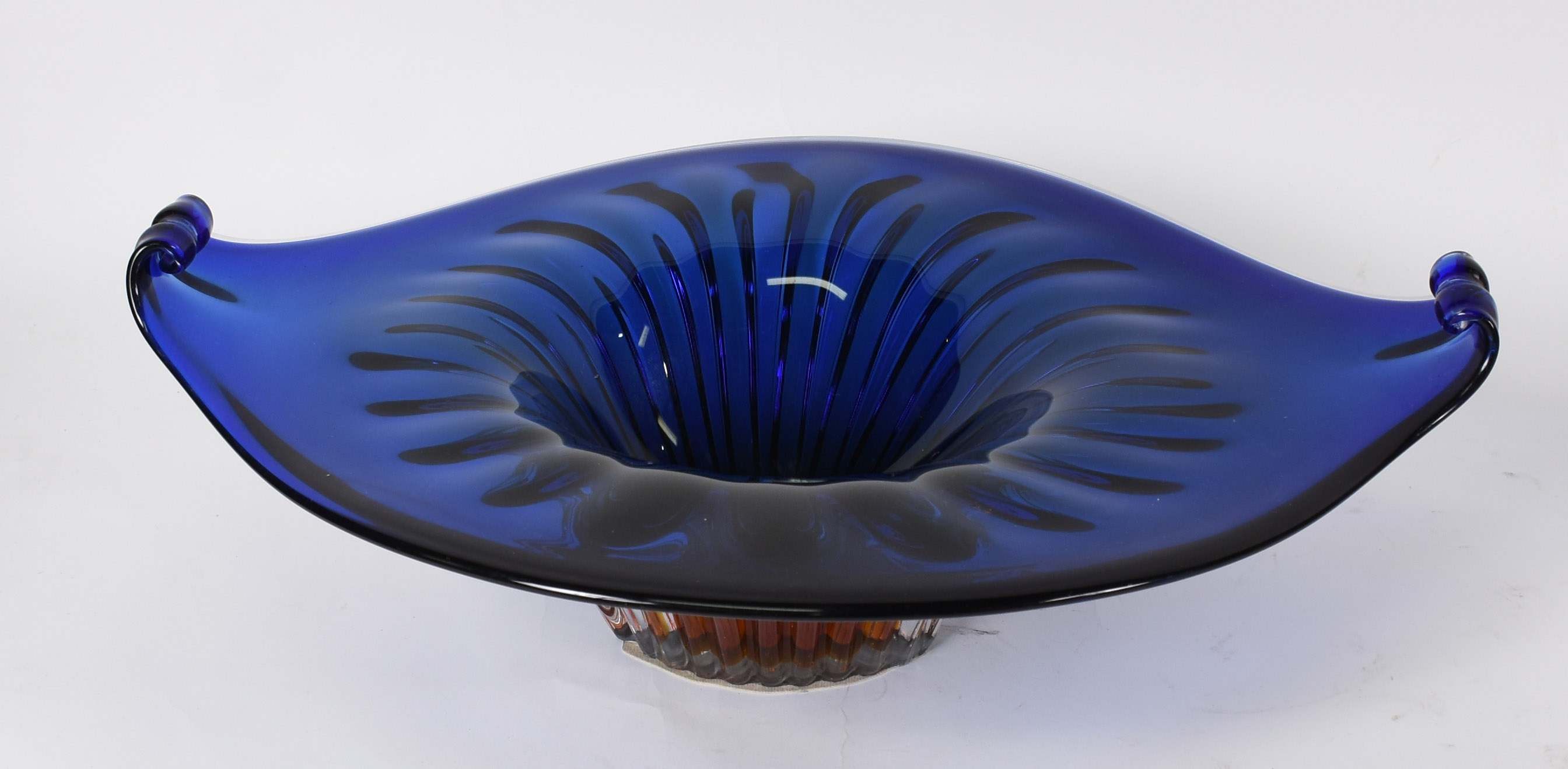 Centro de mesa de Murano azul - foto 1 de 2
