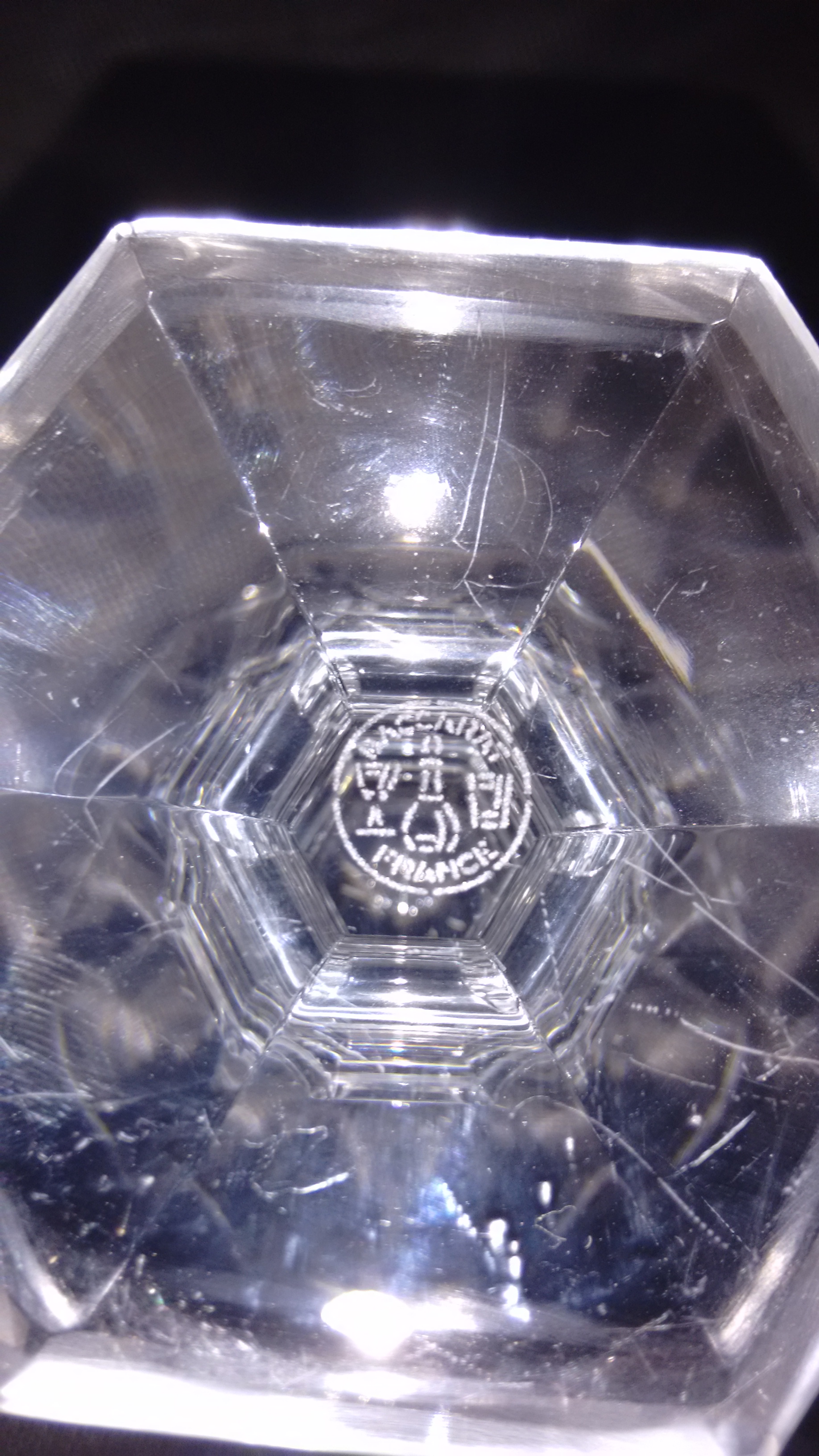 BACCARAT - Modelo Harcourt 1841- 8 taças para vinho tinto de cristal... - foto 2 de 3