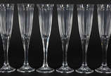 Seis flutes de cristal da Bohemia 185 ml - Seis flutes de cristal da Bohemia 185 ml