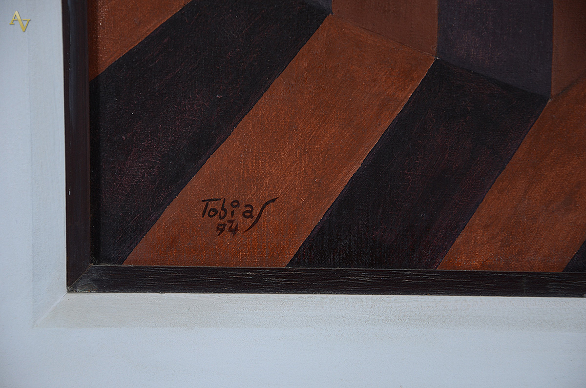MARCIER, Tobias (1948 - 1982) - Figuras - 61 x 50 - datado 1994 - foto 3 de 3
