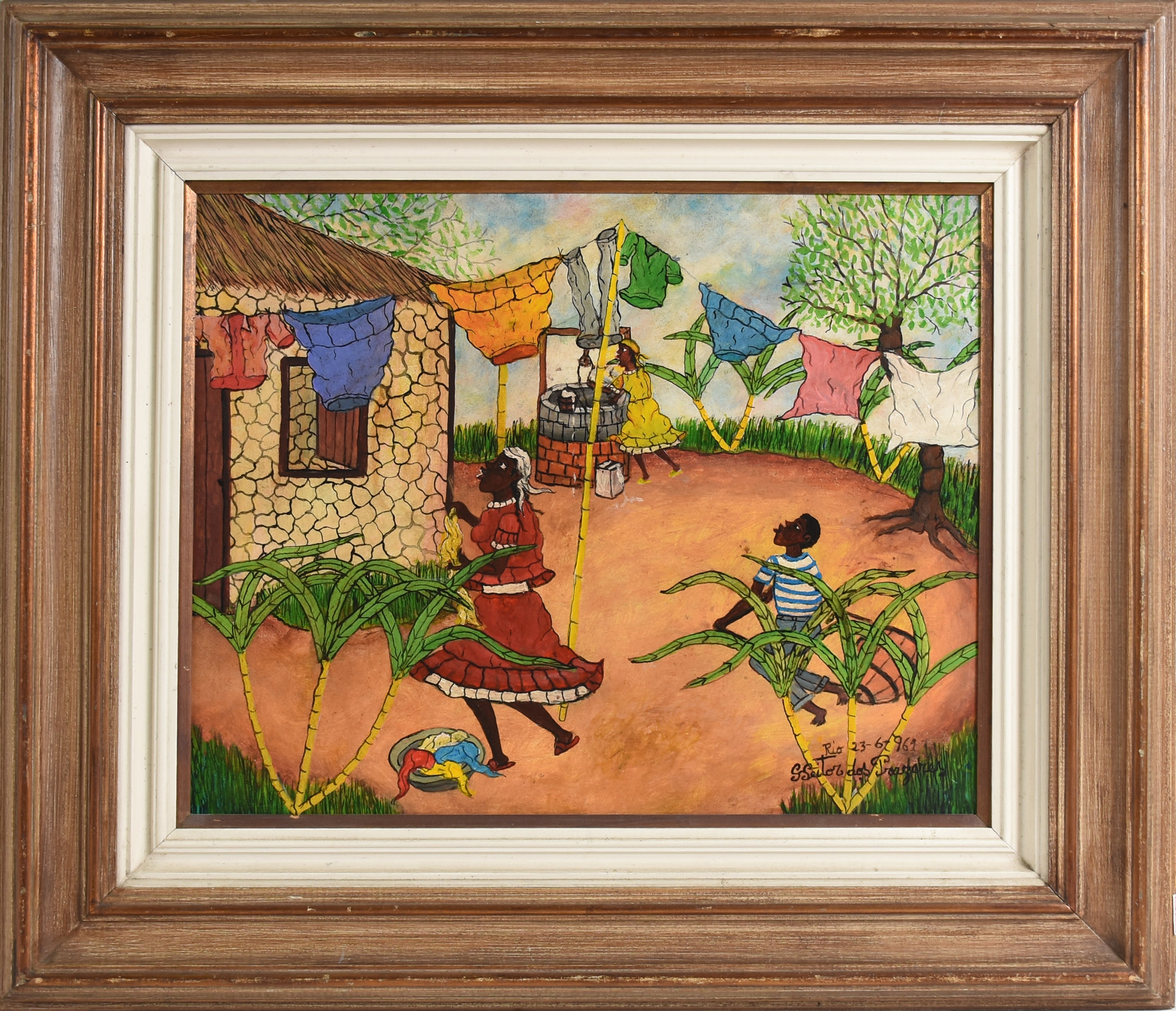 Heitor dos Prazeres (1898-1966), Roupas no varal - foto 1 de 3