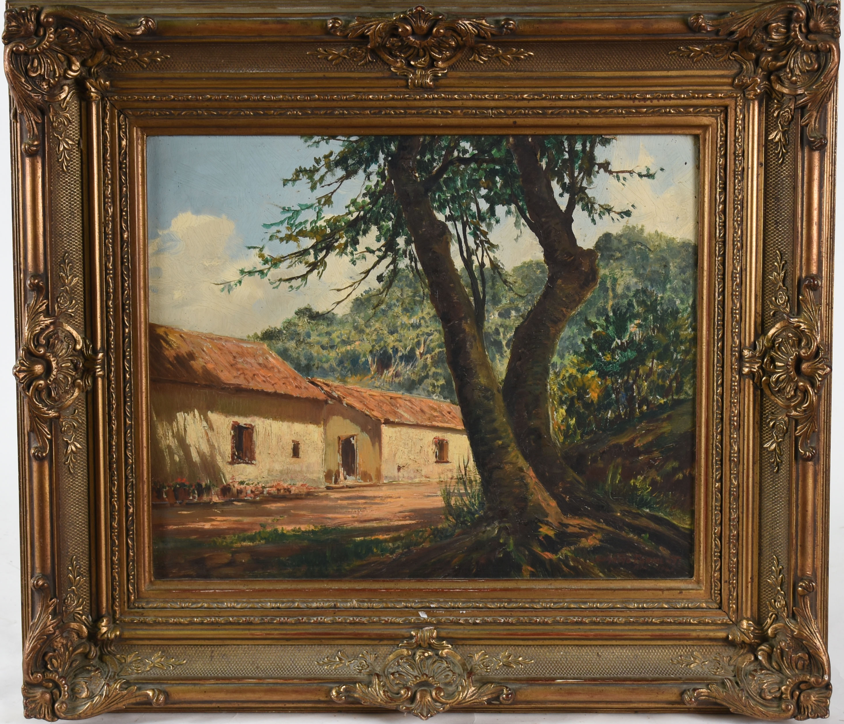 Gastão Formenti (1894-1974), Casas e arvoredo - foto 1 de 3
