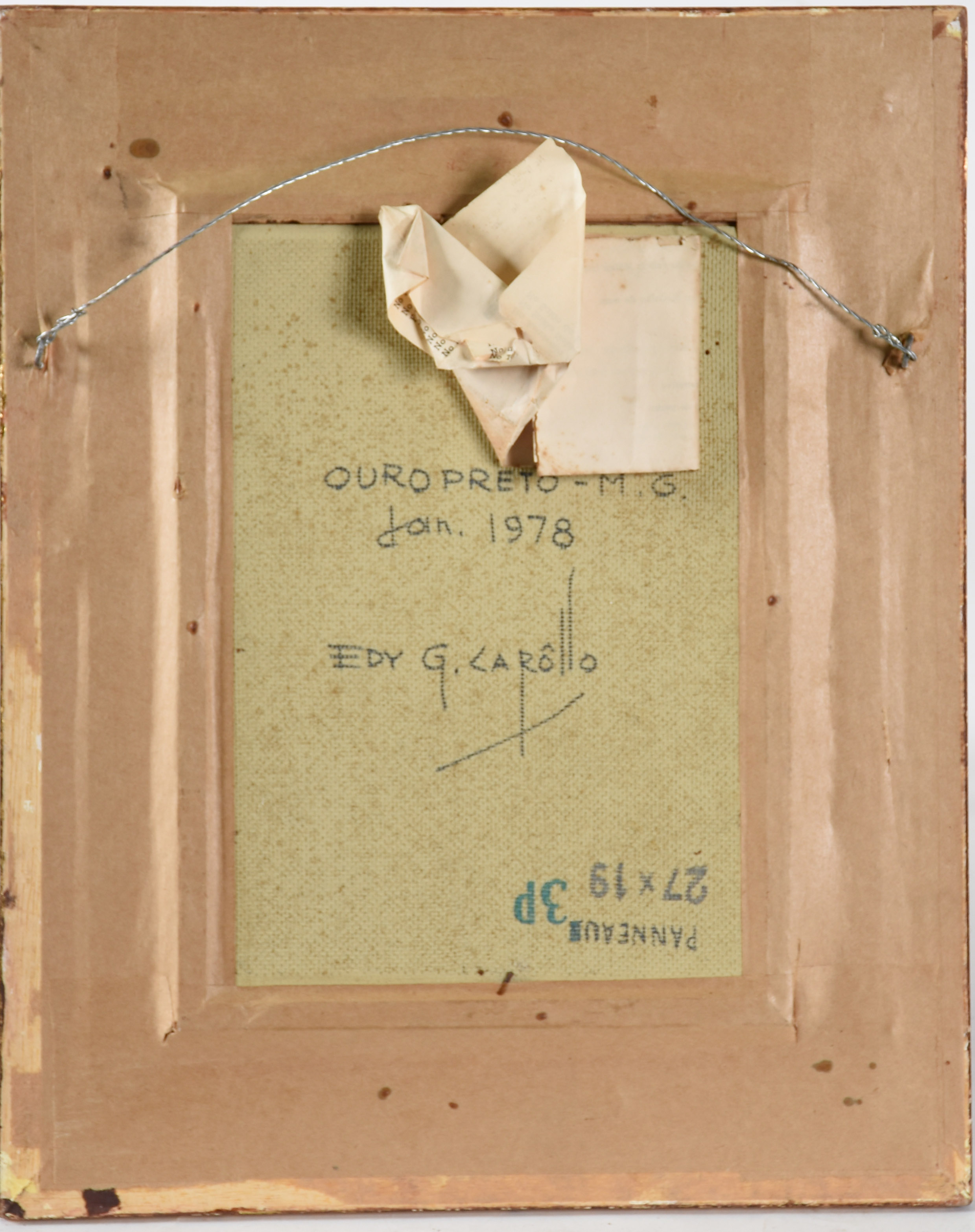 Edy Gomes Carôllo (1925-2000), Burrinho - Ouro Preto - foto 3 de 3