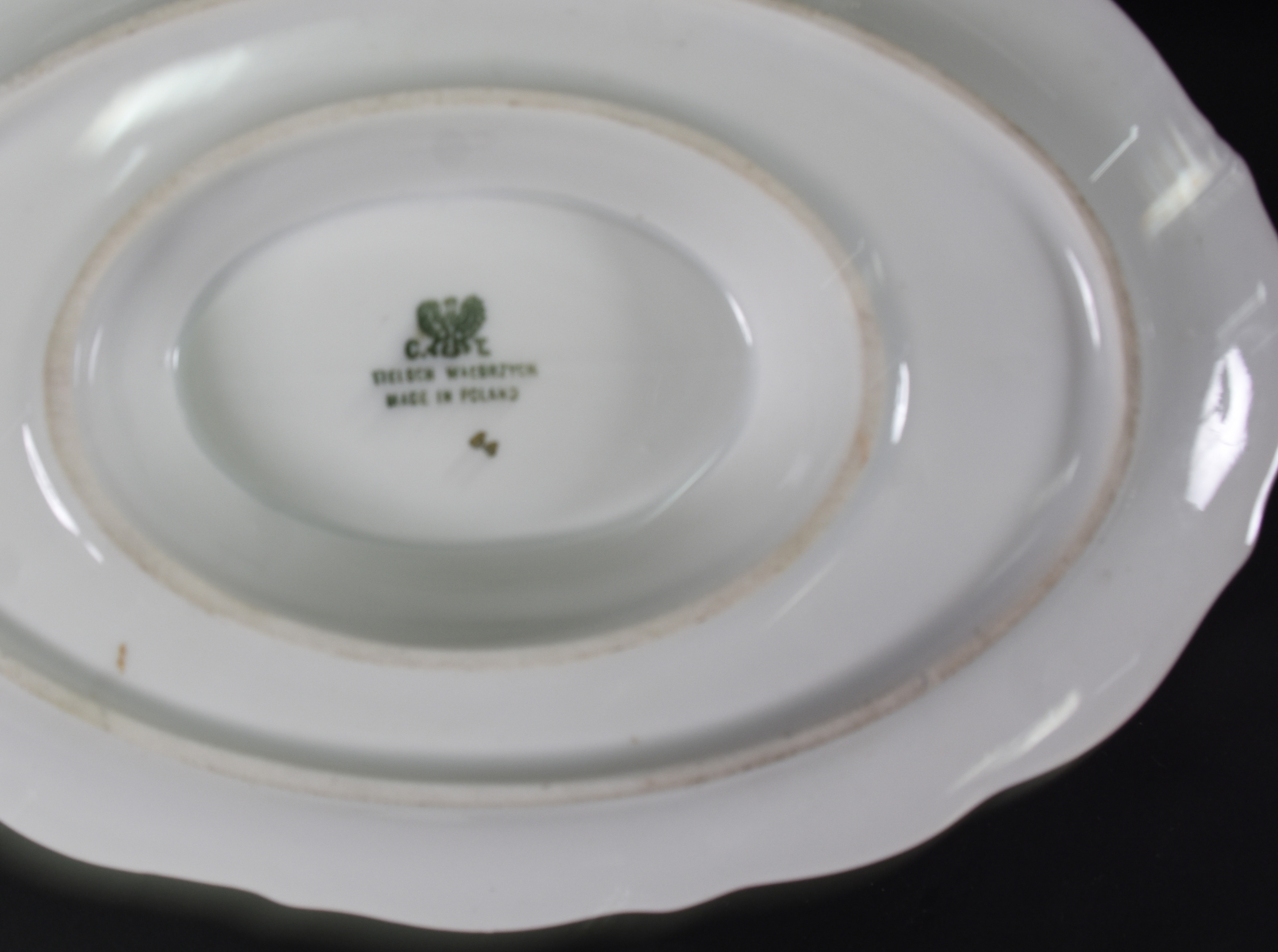 Aparelho de jantar , porcelana Polonesa , composto de 11 pratos... - foto 3 de 3