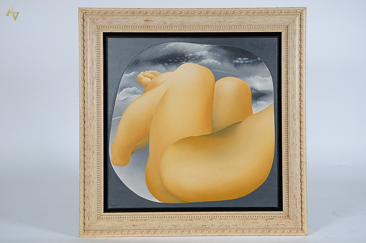 PETRINA CHECCACCI - Da terra e do Espaço - vinil sobre tela colado em... - foto 1 de 4