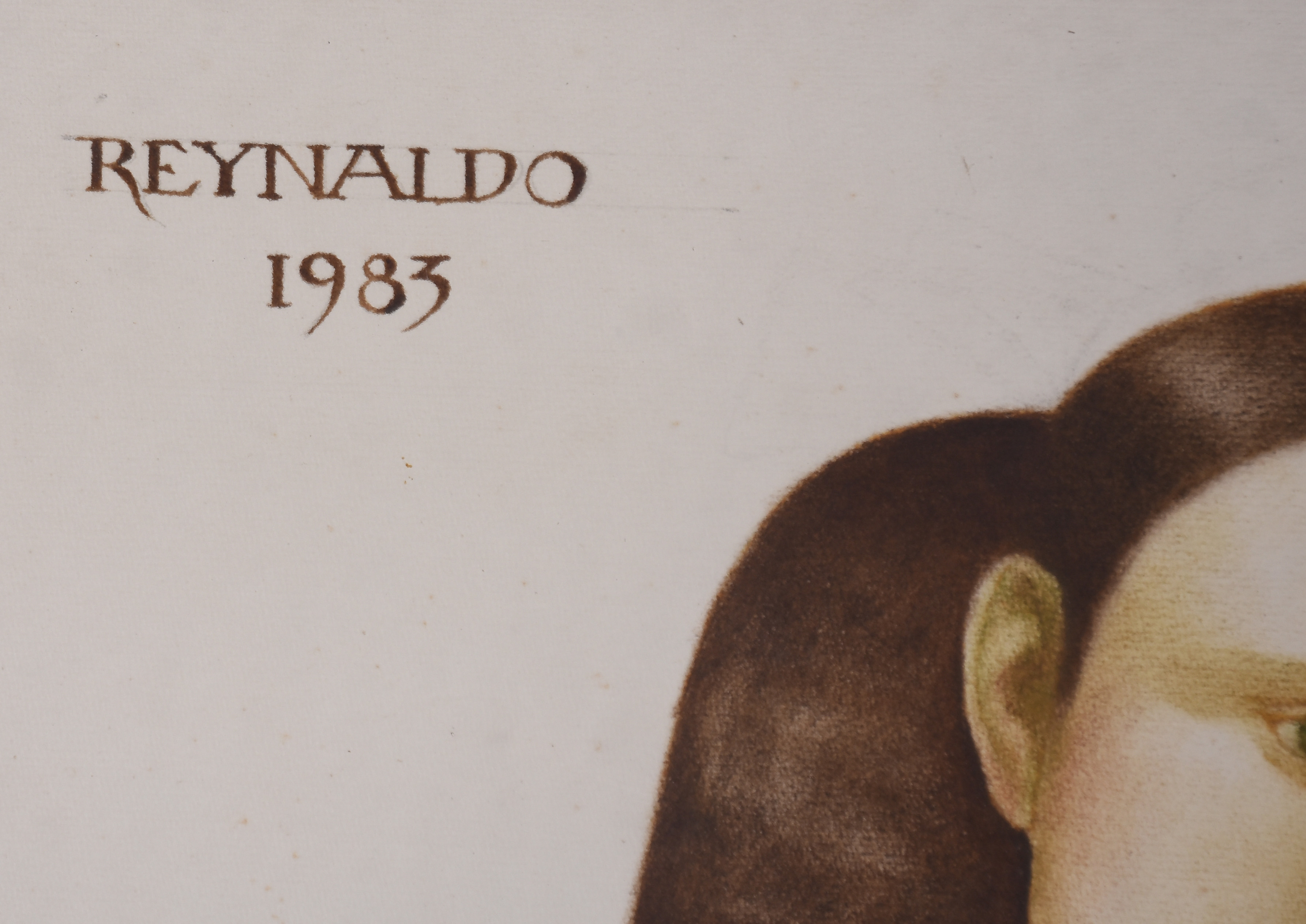 Reynaldo Fonseca (1925-2019), Figura feminina, datado 1983 - foto 2 de 3