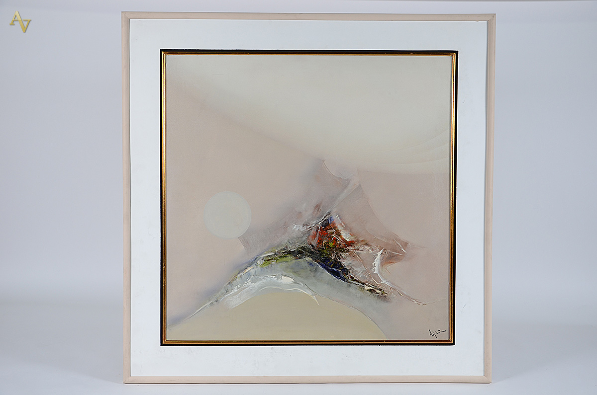 MYRIAM MEDEIROS - Abstrato Centelha Incandescente - ost - 80 x 80... - foto 1 de 4