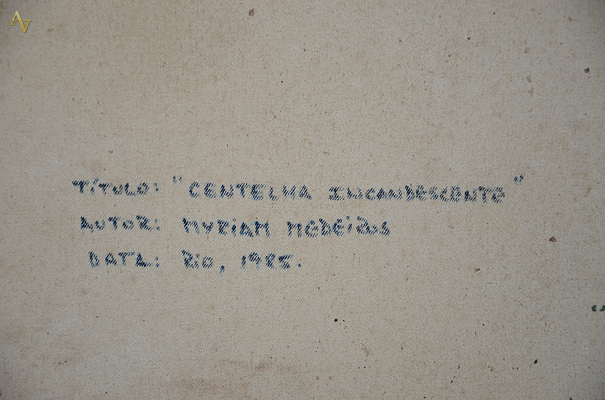 MYRIAM MEDEIROS - Abstrato Centelha Incandescente - ost - 80 x 80... - foto 4 de 4