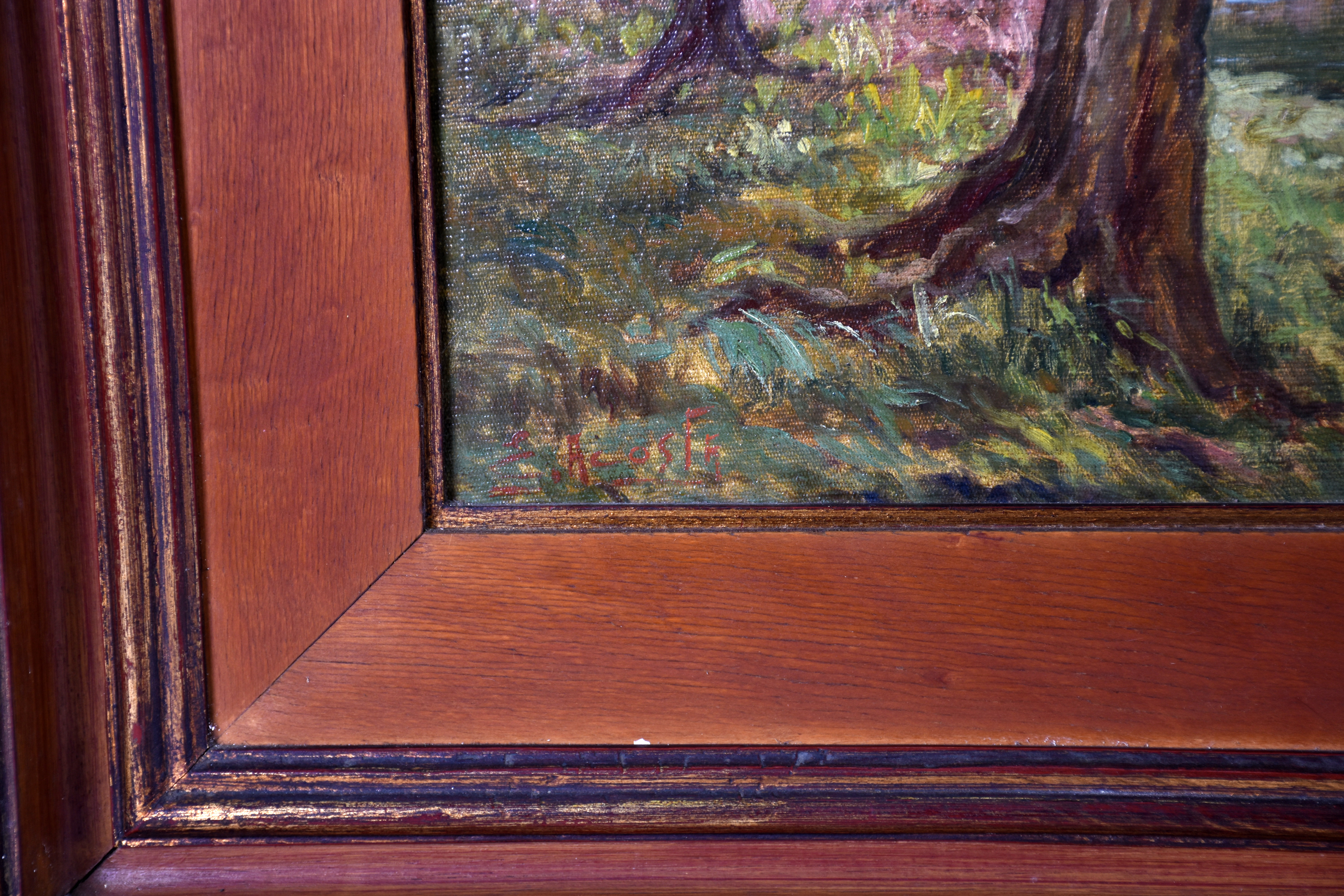 Dois o.s.t.: - E. A COSTA - " Paisagem " 45 X 60 - PIERRE GODIN- "... - foto 3 de 4