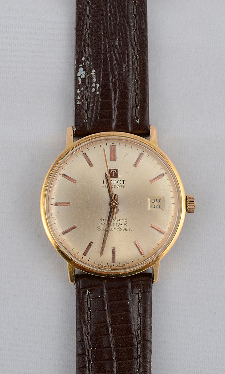 TISSOT - Relógio de ouro amarelo automático e com calendário... - foto 1 de 4