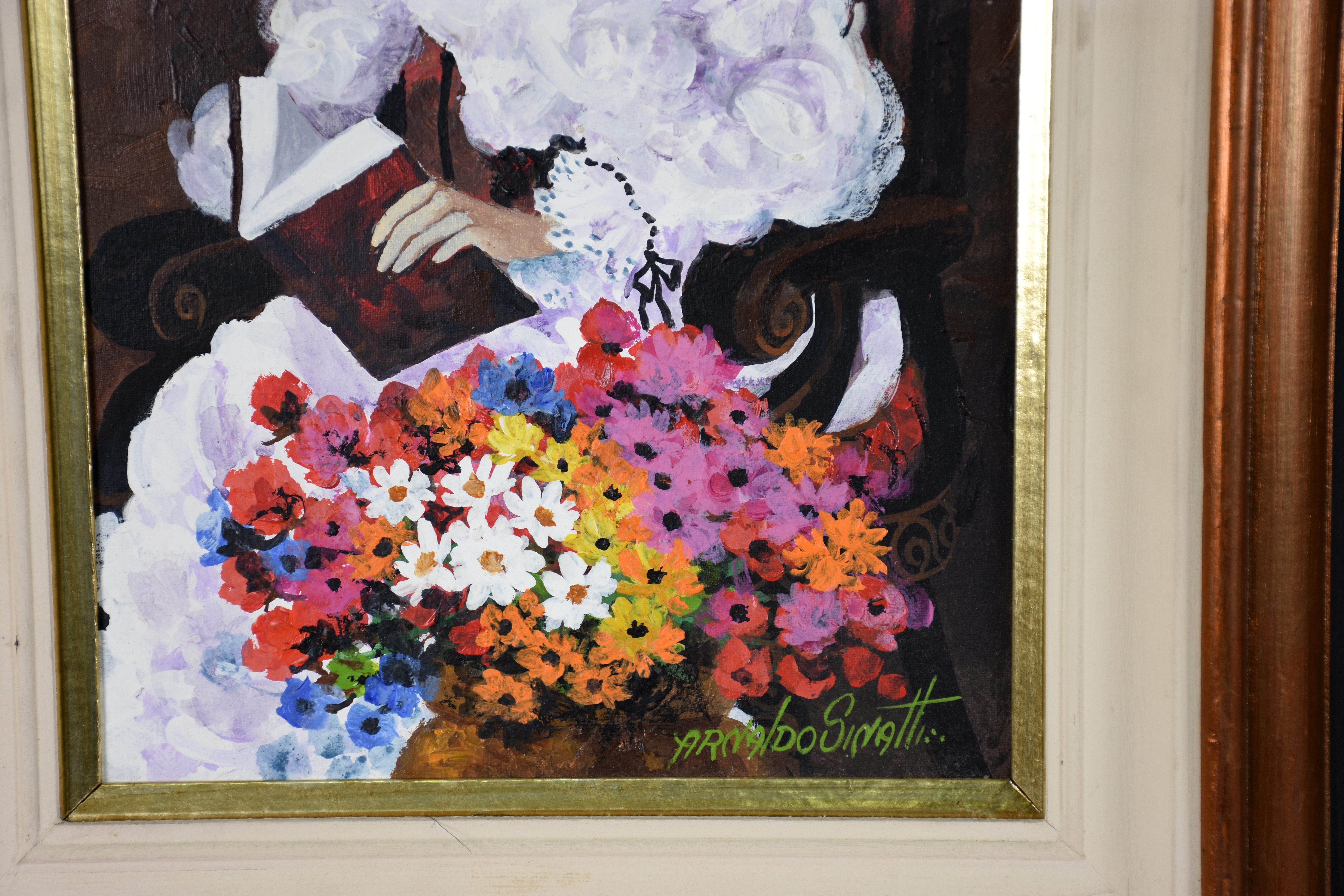 Três quadros : - ARNALDO SINATTI ( 1935)- o.s.t. - Lirismo de amor... - foto 3 de 4