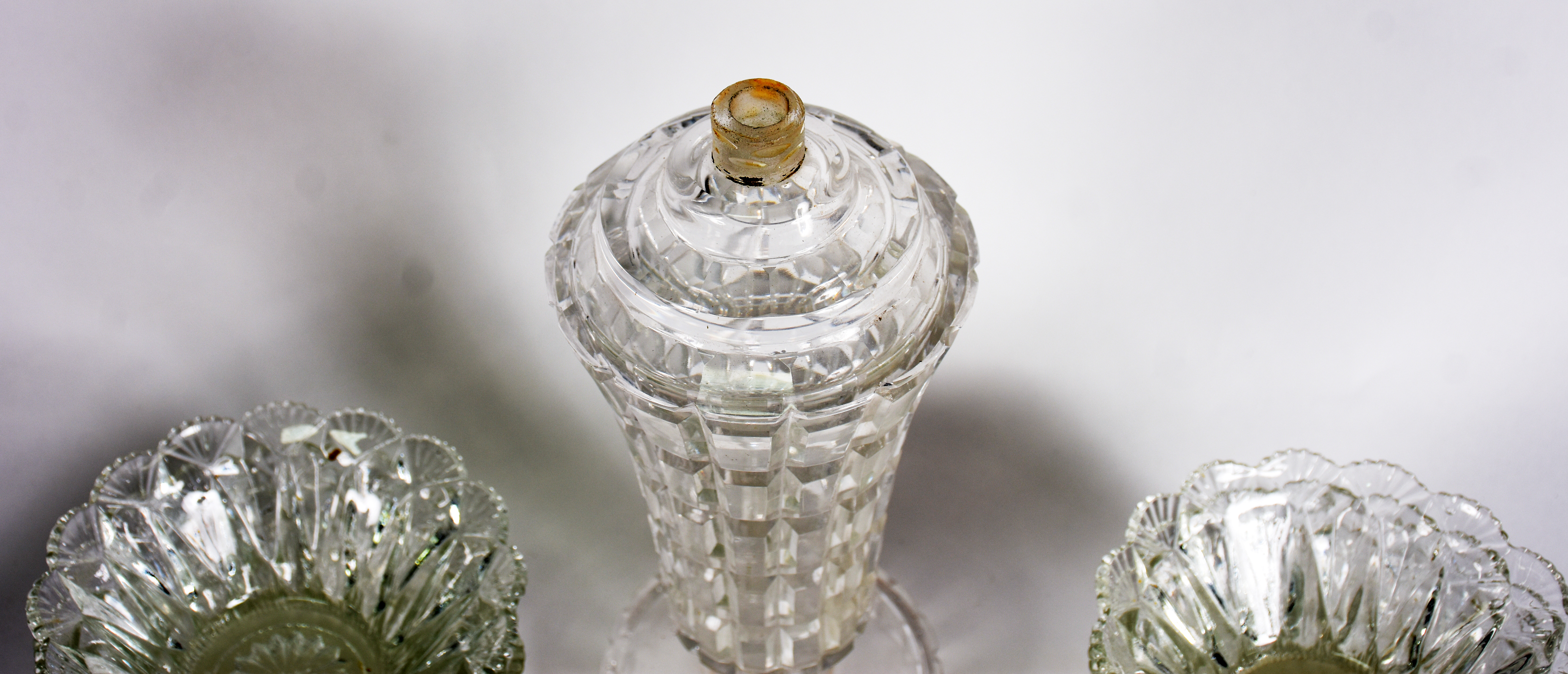 Diversas peças de cristal e vidro, sendo ; 10 bowls , saladeira... - foto 3 de 4