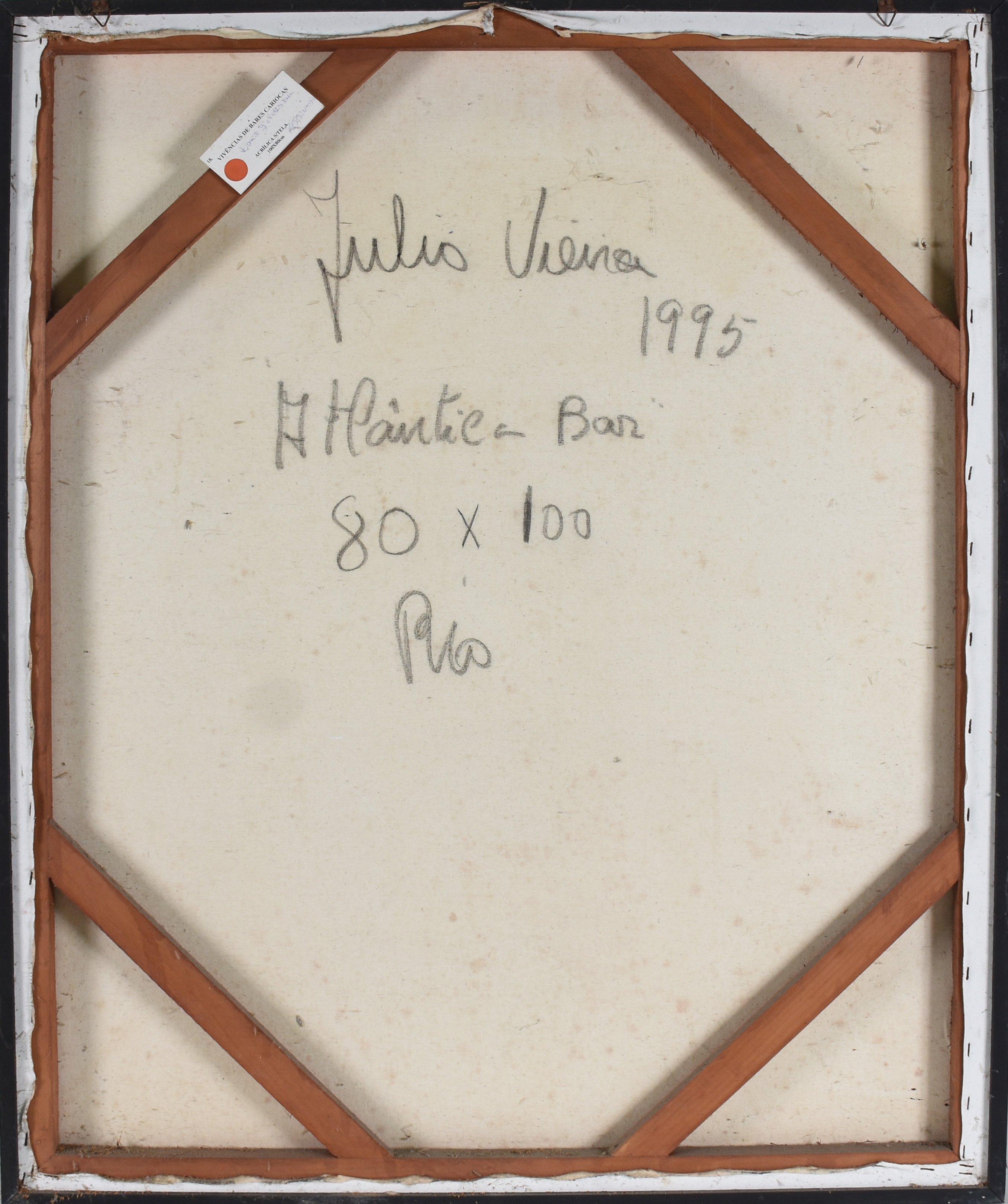 Júlio Vieira (1933-1999), " Atlântico bar " - foto 3 de 3