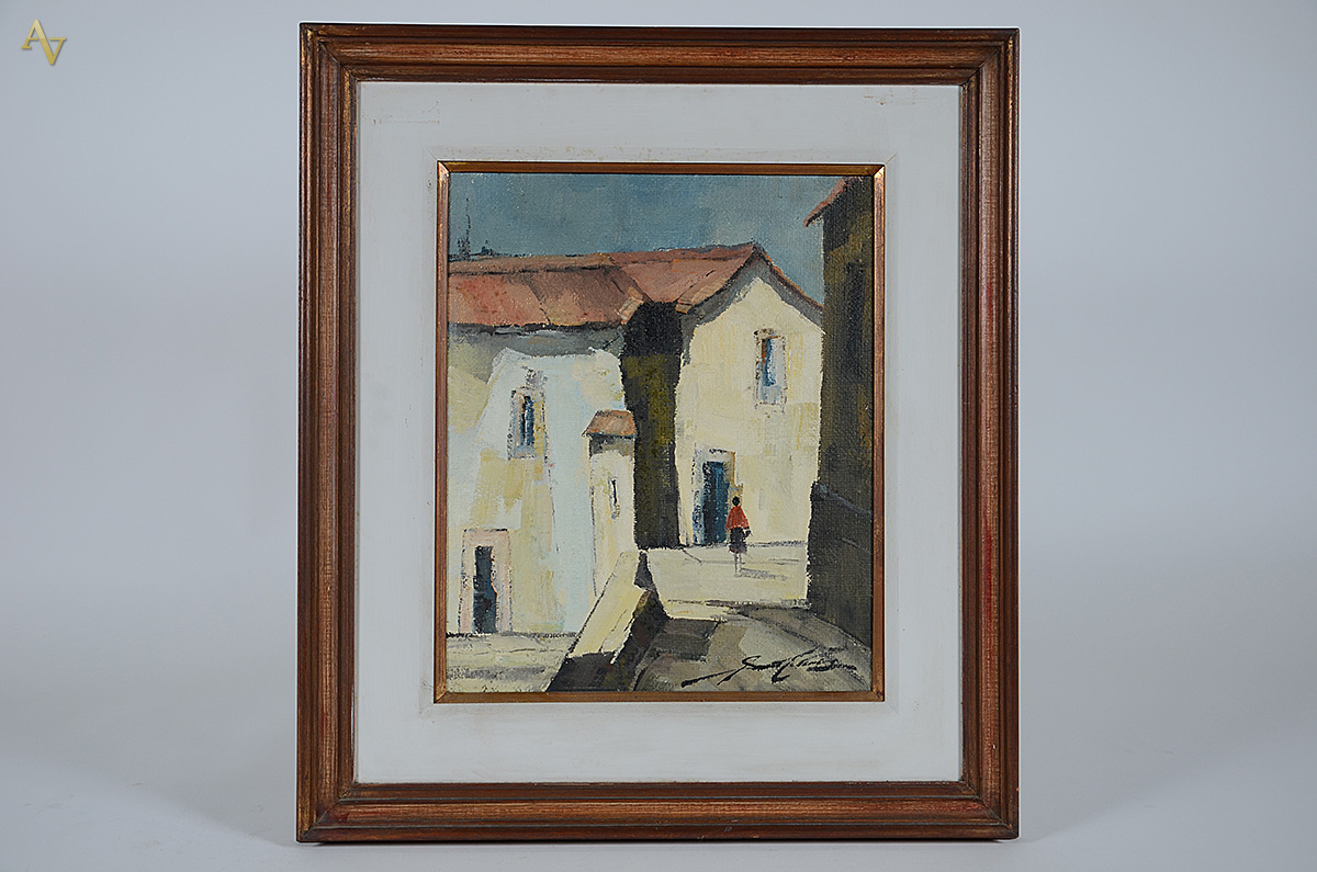 SANSÃO PEREIRA - Casario - ost - 38 x 46 - foto 1 de 3