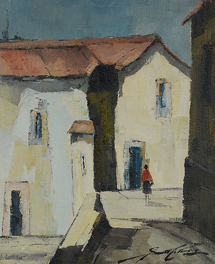 SANSÃO PEREIRA - Casario - ost - 38 x 46 - foto 2 de 3
