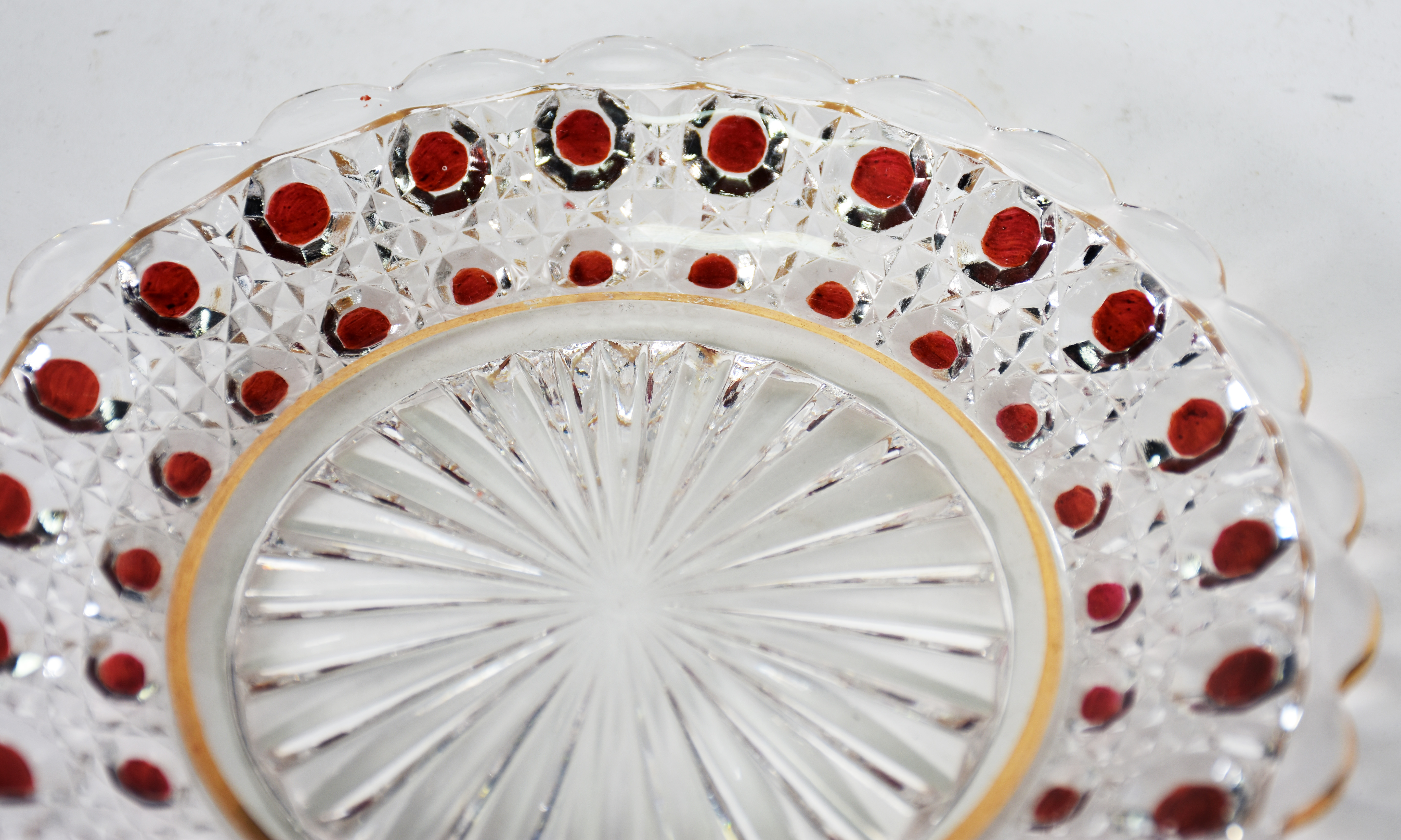 BACCARAT - Garrafa com presentoir de cristal Francês lapidação... - foto 4 de 4