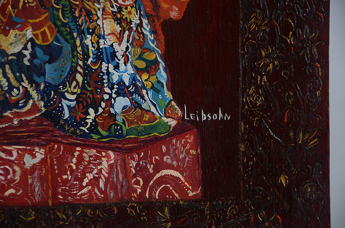 OLGA LEIBSOHN - Santana e a menina - osm - 36 x 45 - foto 3 de 5