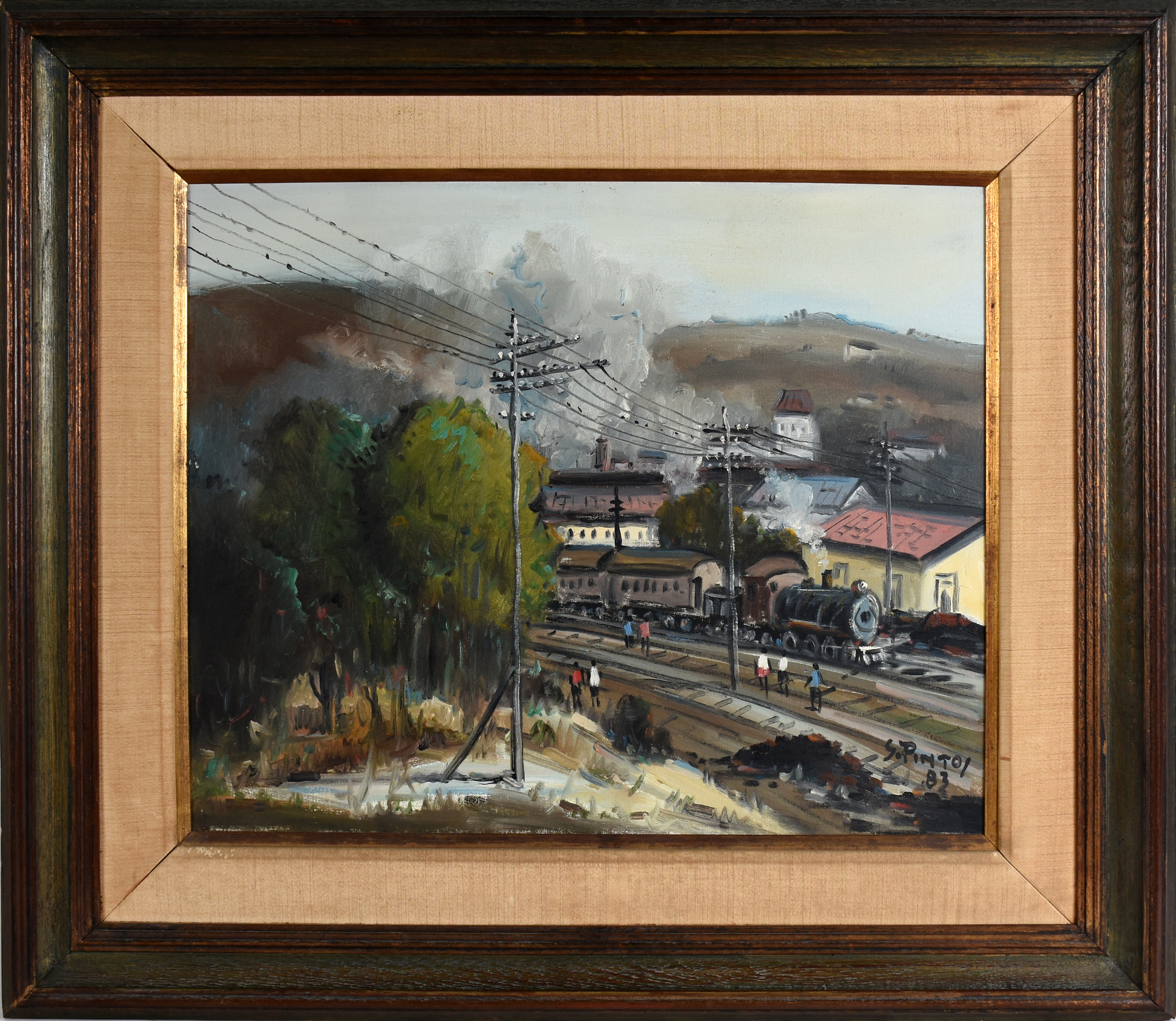 Sylvio Pinto (1918-1997), Estação de trem - foto 1 de 3