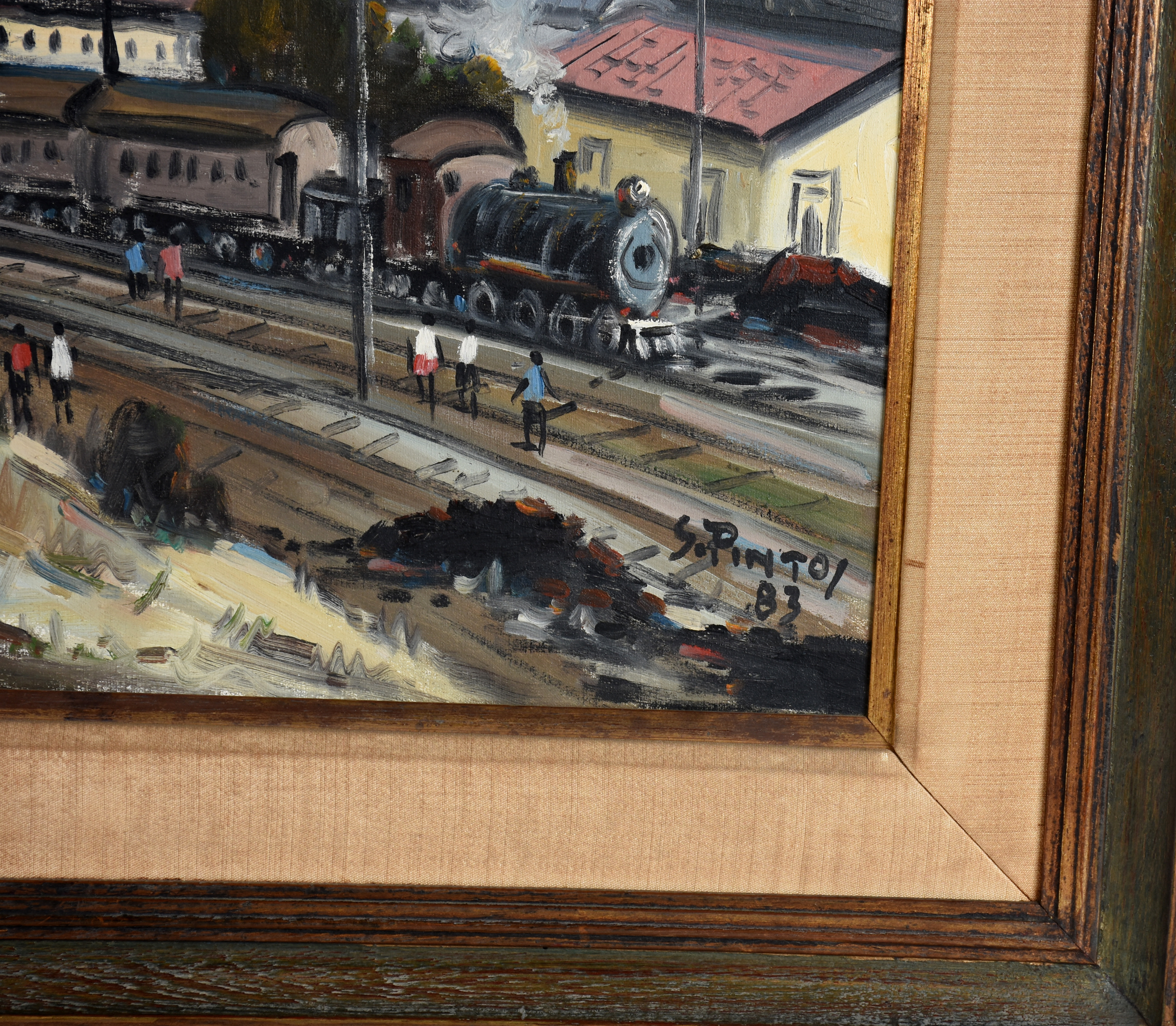 Sylvio Pinto (1918-1997), Estação de trem - foto 3 de 3