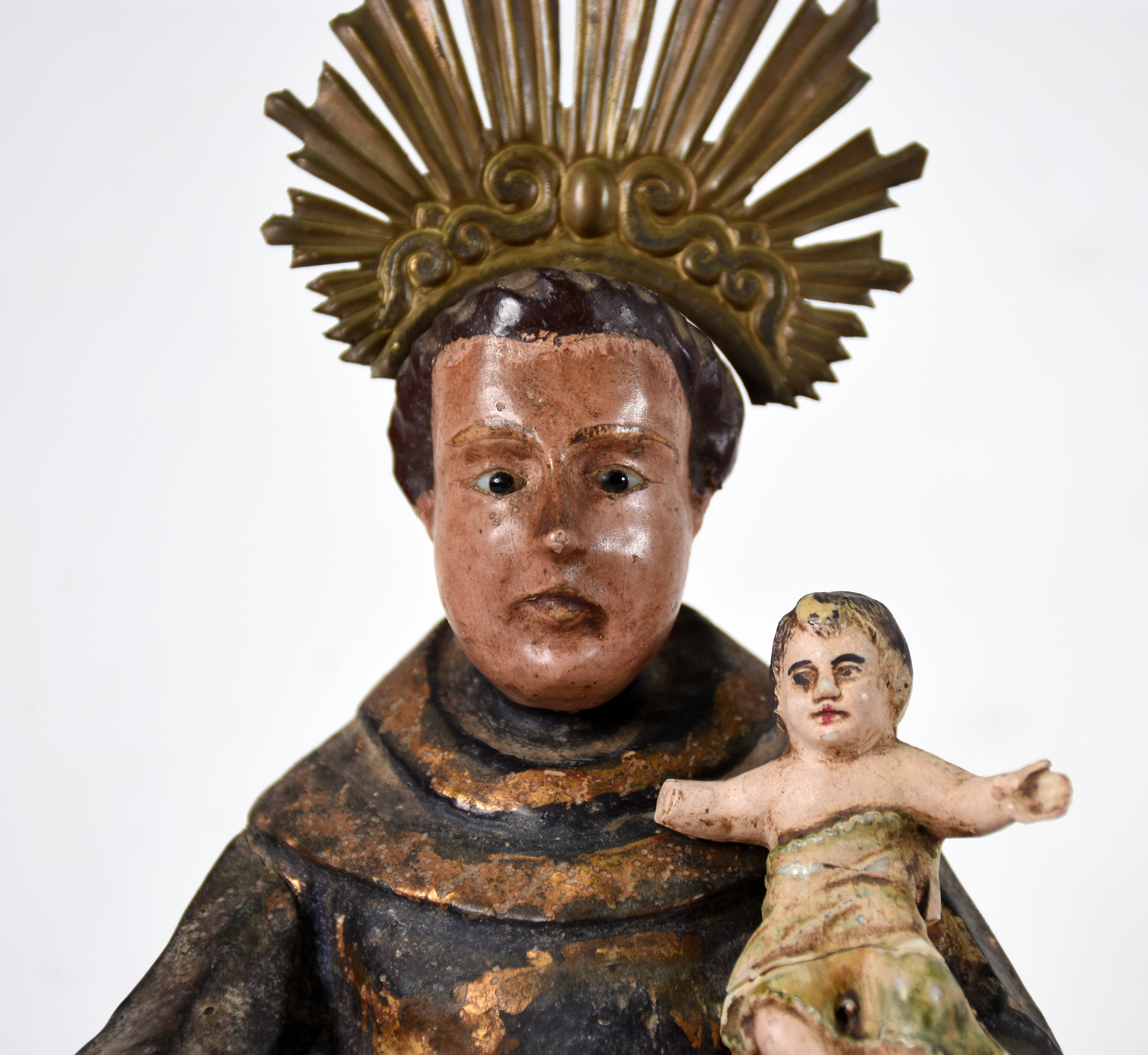 Imagem de Santo Antônio de madeira ( menino adaptado ) - foto 5 de 5