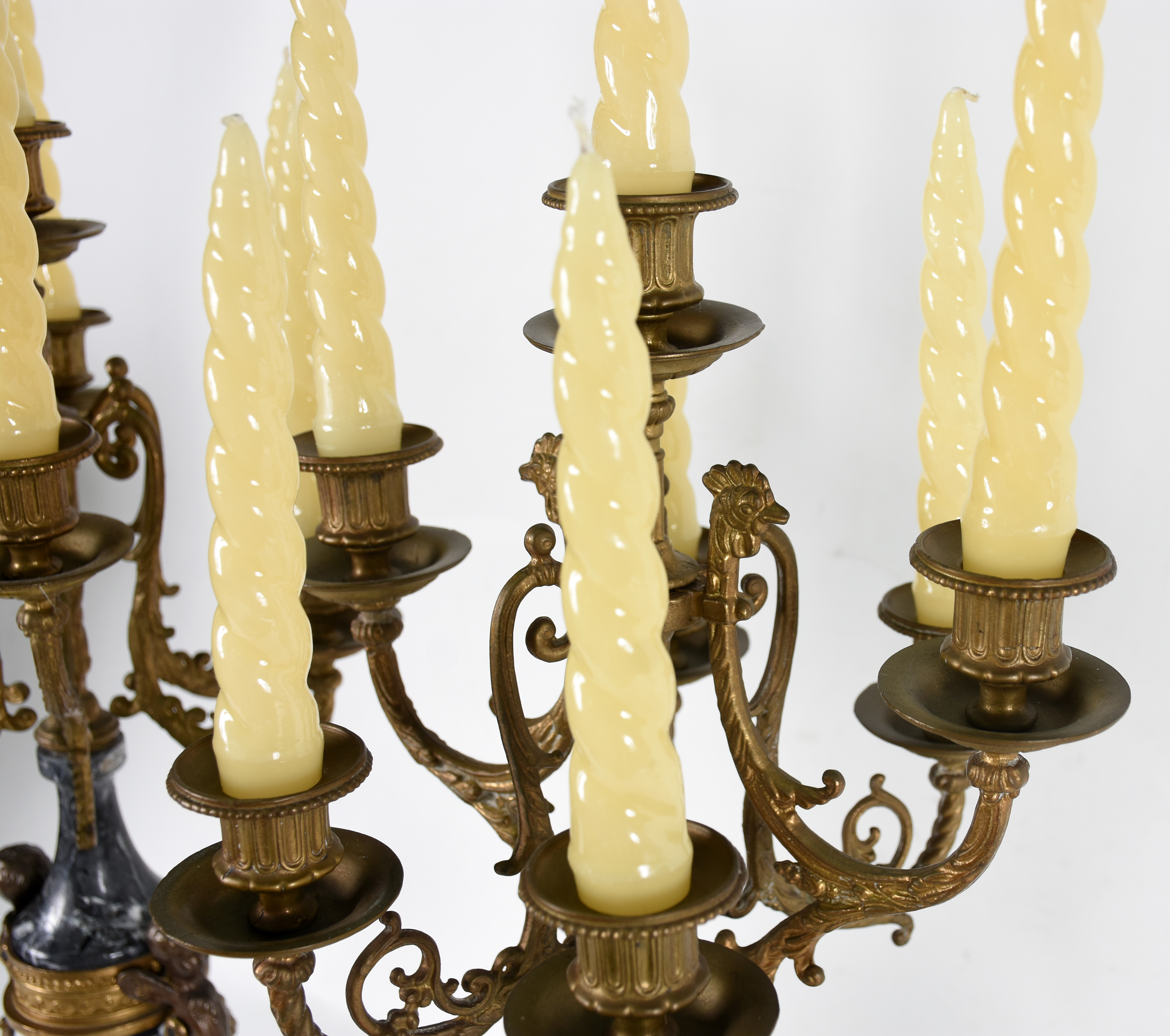 Par de candelabros Italianos para 7 velas cada. - foto 6 de 6