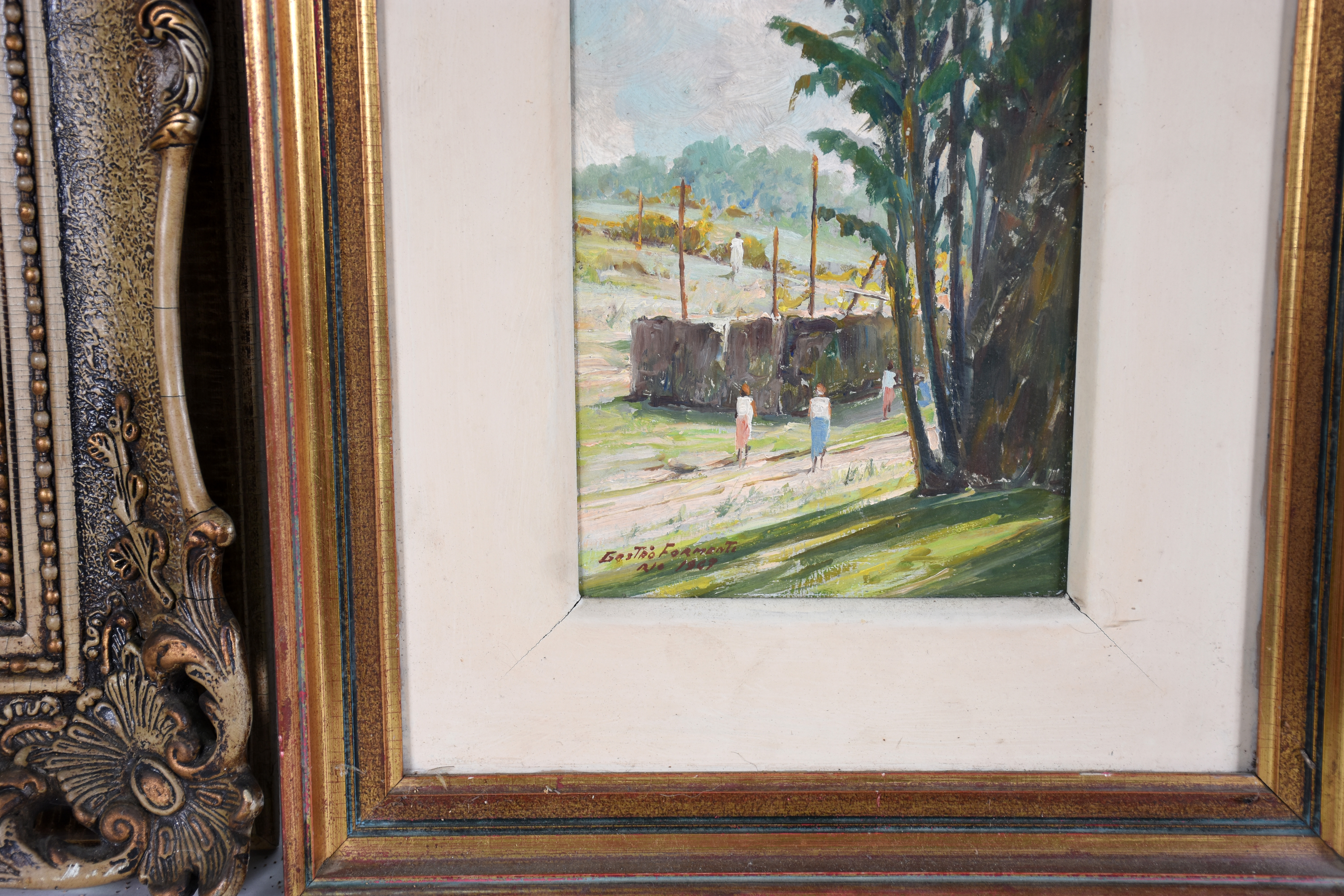Gastão Formenti (1894-1974), Rosas / Paisagem - foto 4 de 4