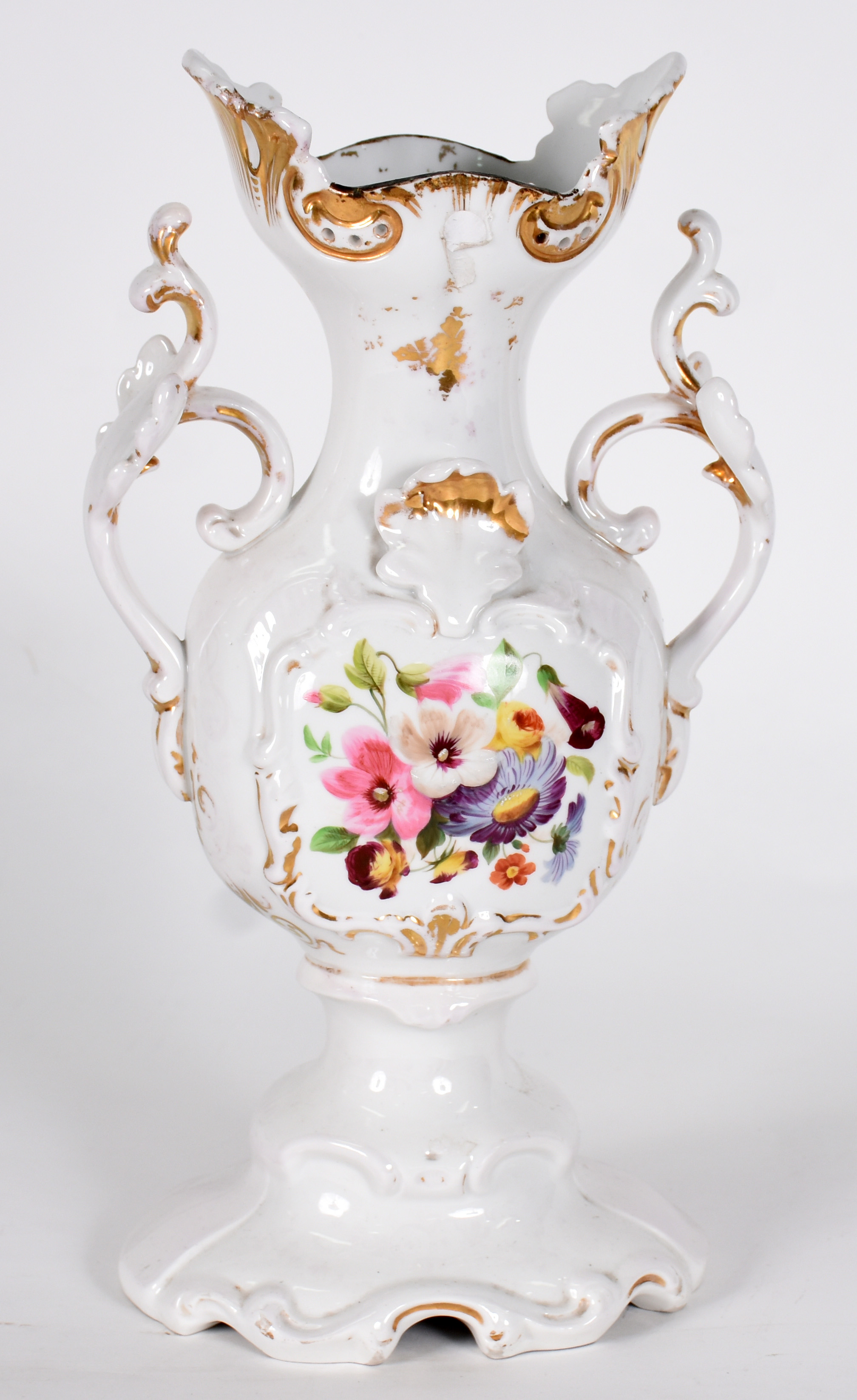 Ânfora de porcelana ( Com restauro na borda ) - foto 1 de 4