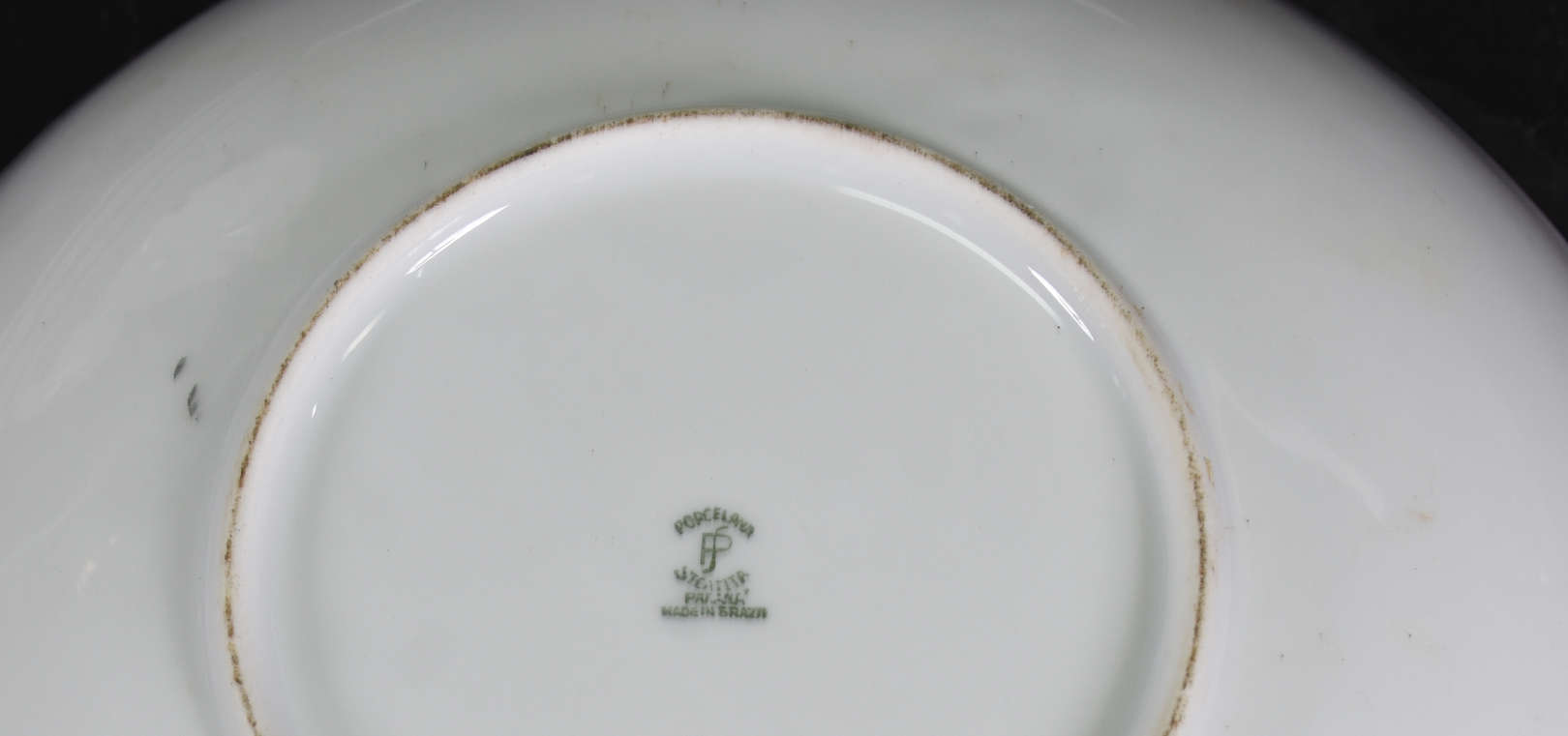 Aparelho de jantar porcelana Steatita , composto de 12 pratos rasos... - foto 3 de 3