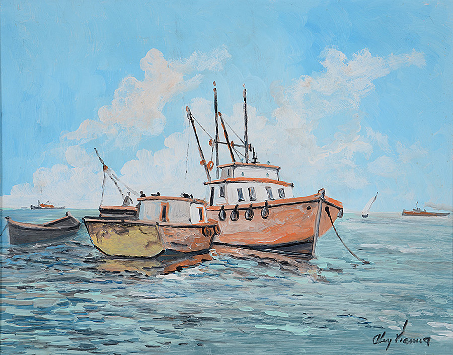 ALCIR VIANNA - Marinha - ose - 46 x 38 - foto 2 de 3