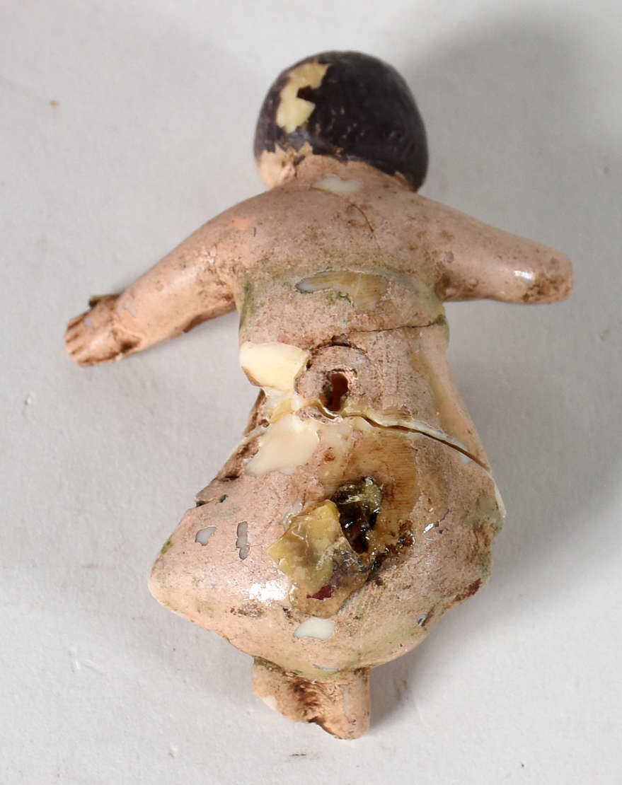 Imagem de Santo Antônio de madeira ( menino adaptado ) - foto 3 de 5