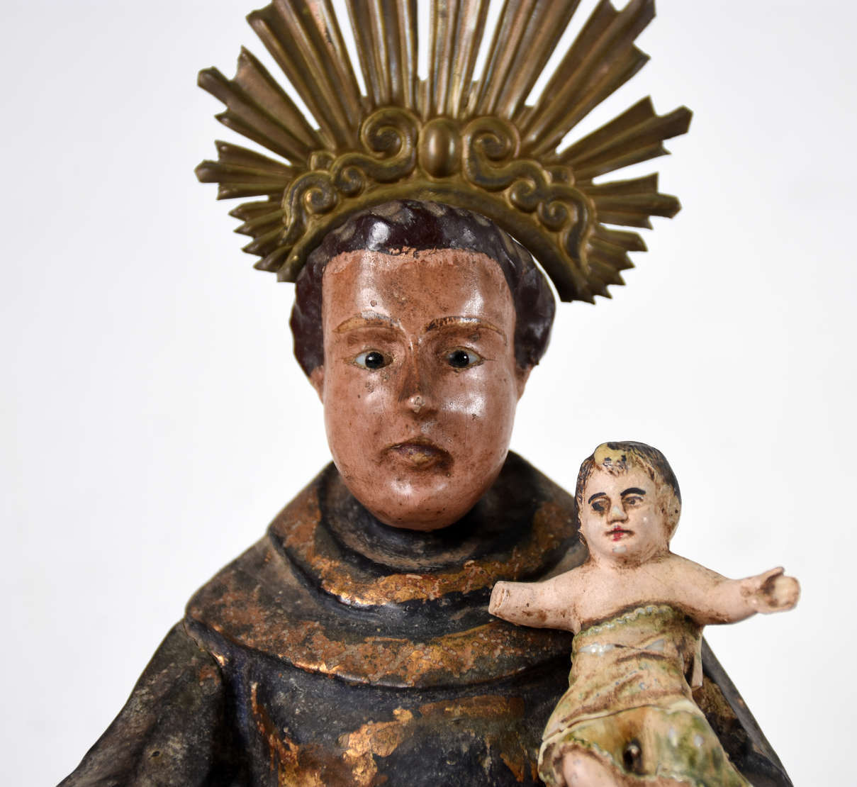 Imagem de Santo Antônio de madeira ( menino adaptado ) - foto 5 de 5