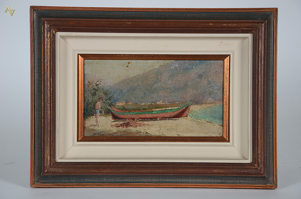 A. PASCUAL - Barco - ose - 14 x 24 - foto 1 de 3
