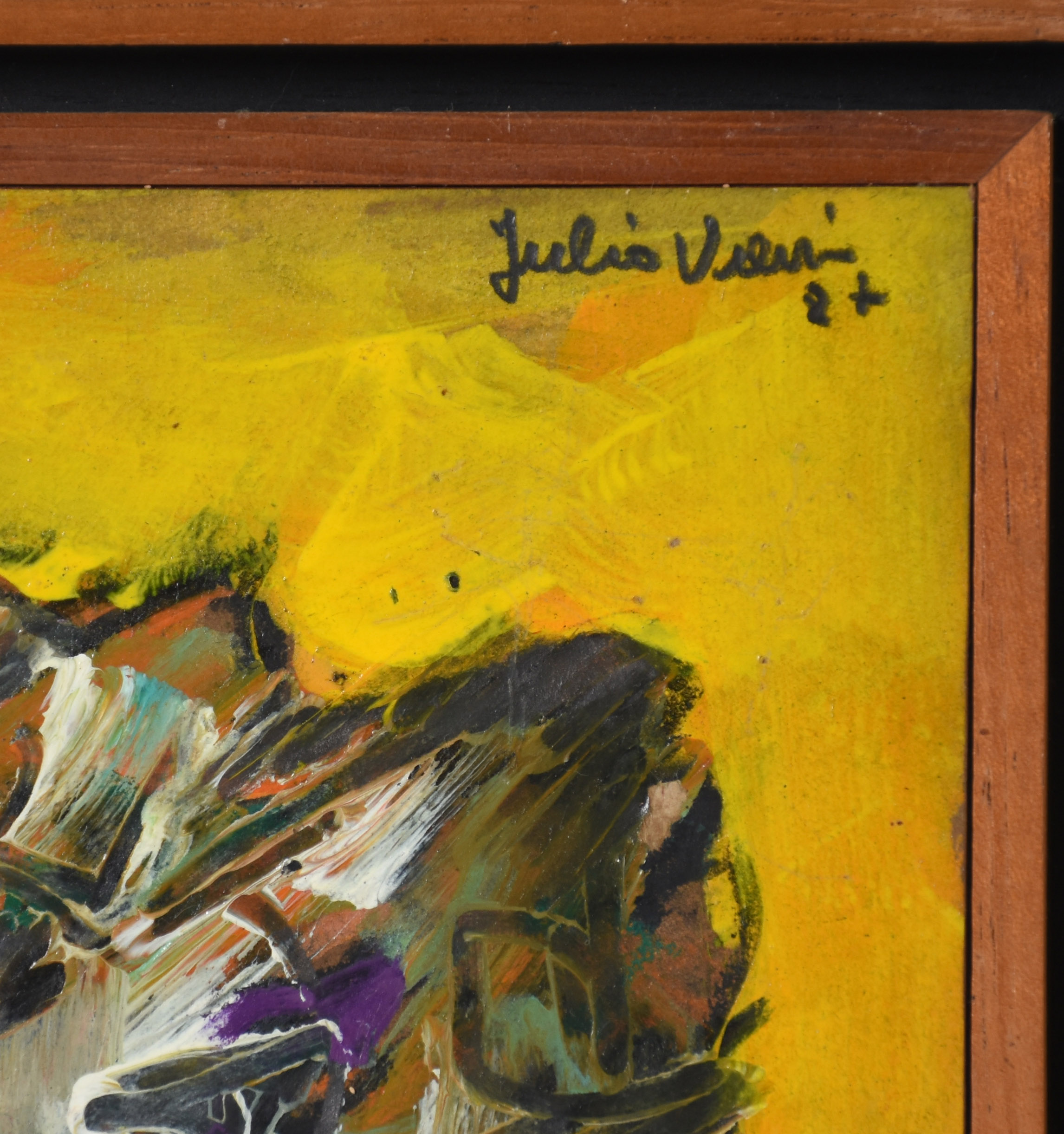 Júlio Vieira (1933-1999), Árvore, cavalo e figura - foto 2 de 4