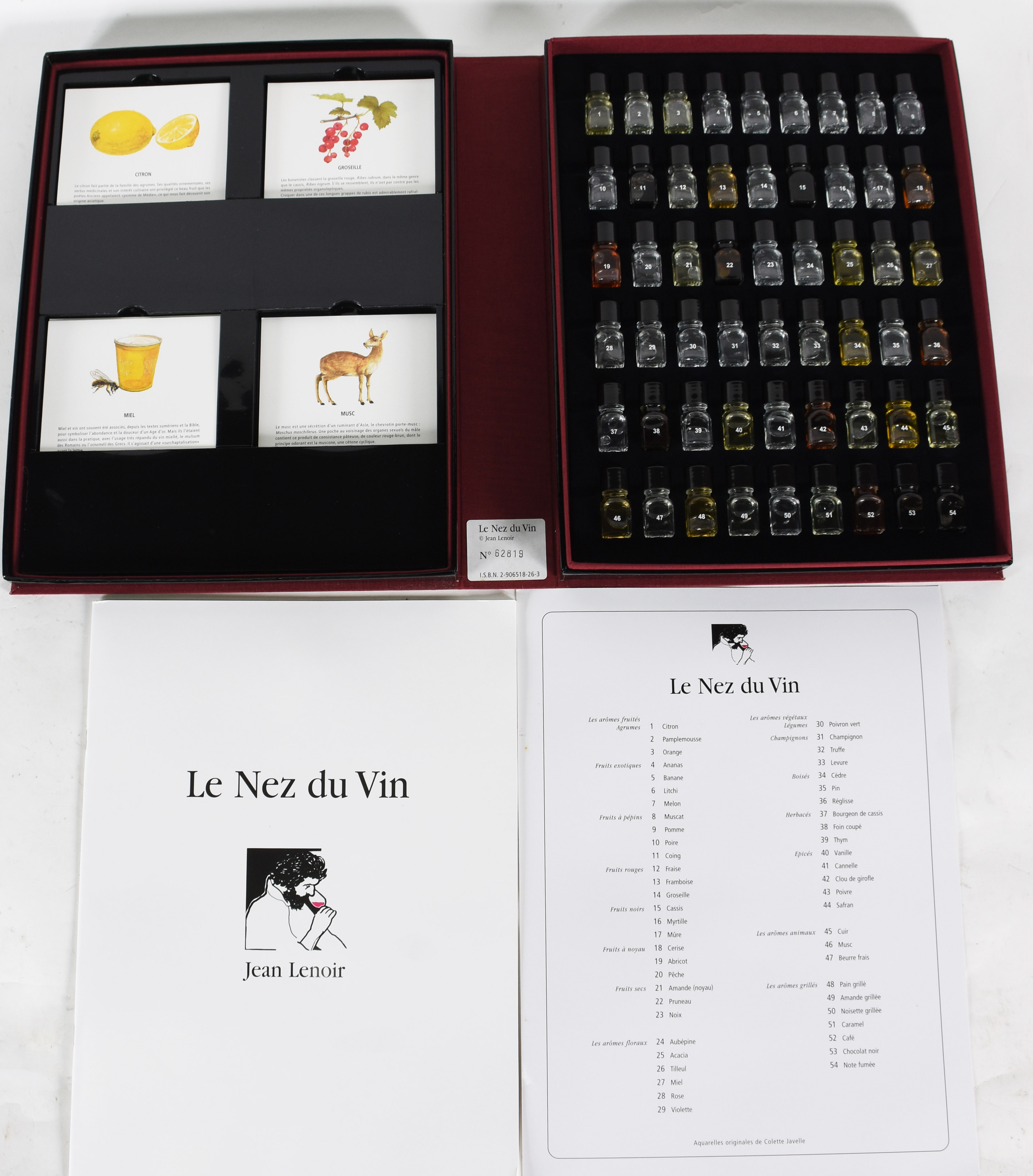 Livro/álbum : "Le nez du vin" , Jean Lenoir. - foto 1 de 8