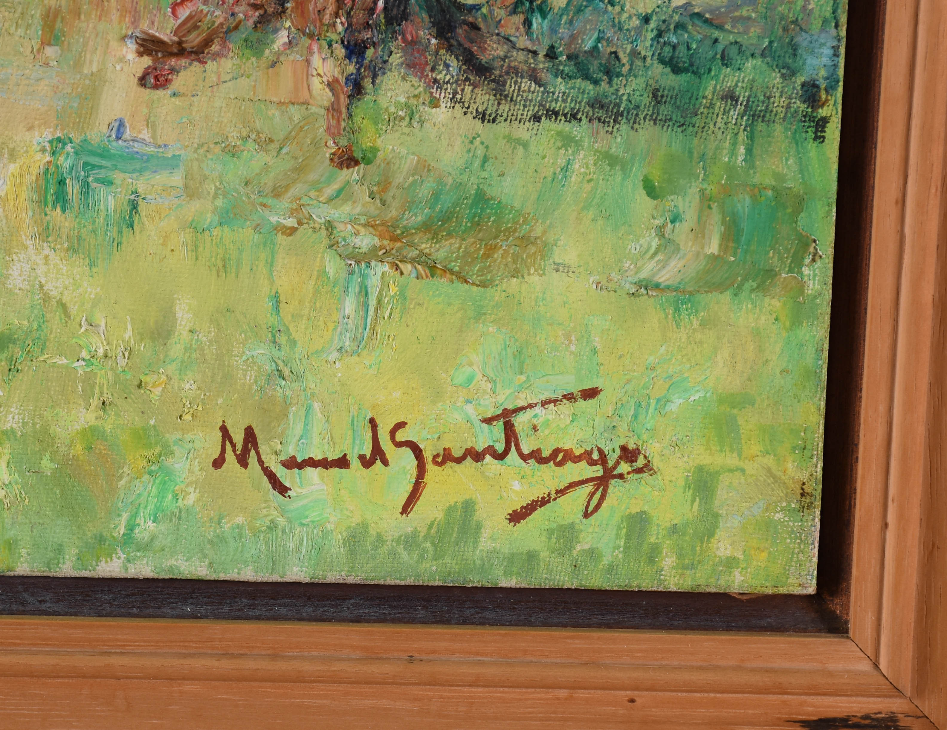 Manoel Santiago (1897-1987), Pais com figura - foto 2 de 3