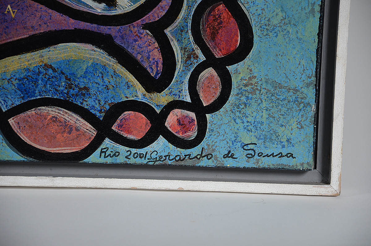 GERARDO DE SOUZA - Velas - 79 x 112 - datado 2001 - foto 3 de 4